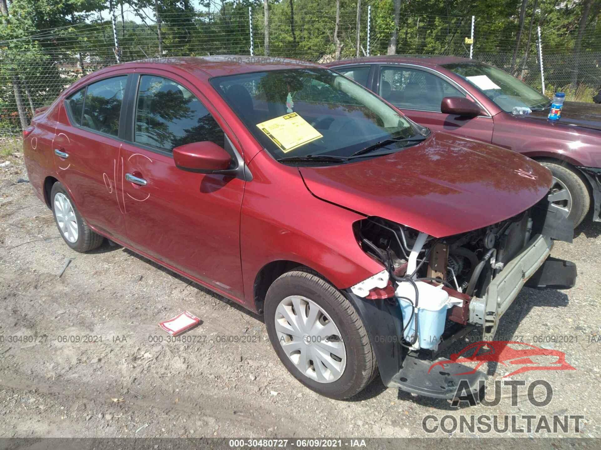 NISSAN VERSA 2016 - 3N1CN7APXGL893314