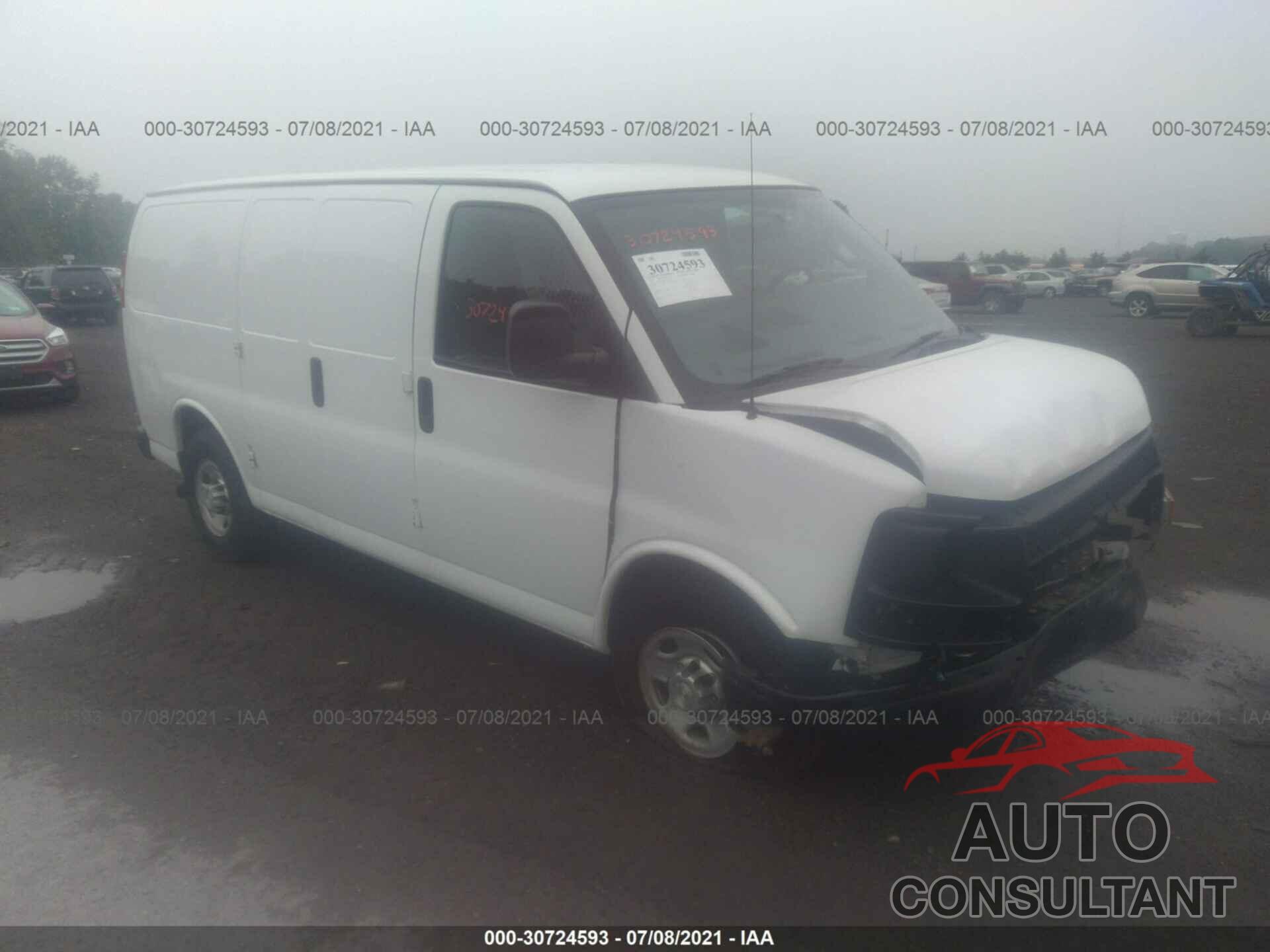 CHEVROLET EXPRESS CARGO VAN 2017 - 1GCWGAFF7H1135280