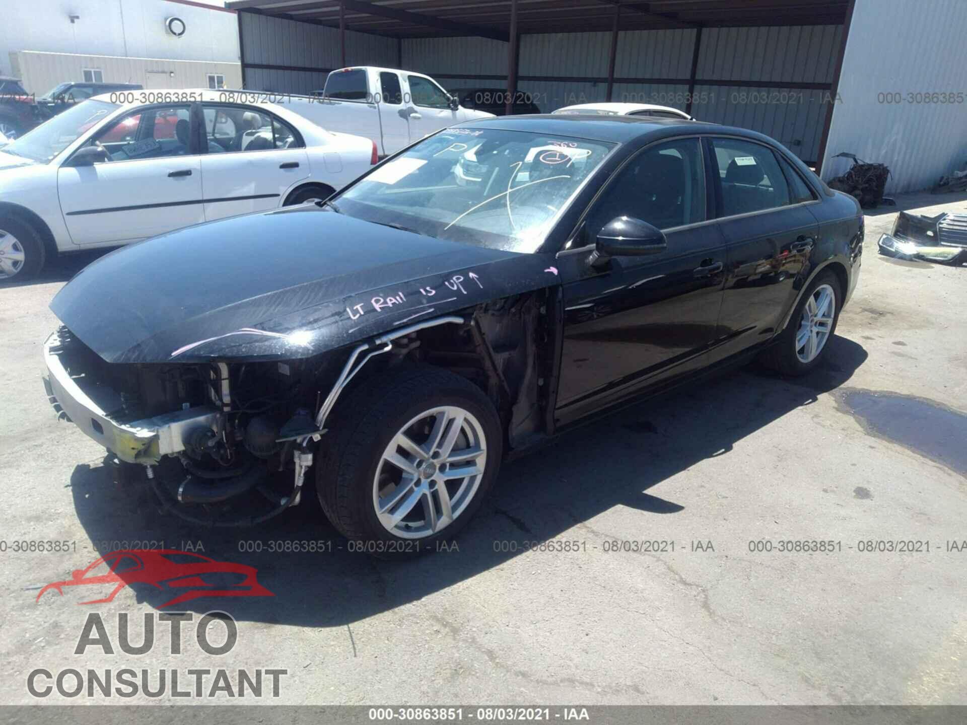 AUDI A4 2017 - WAUGNAF40HN058508