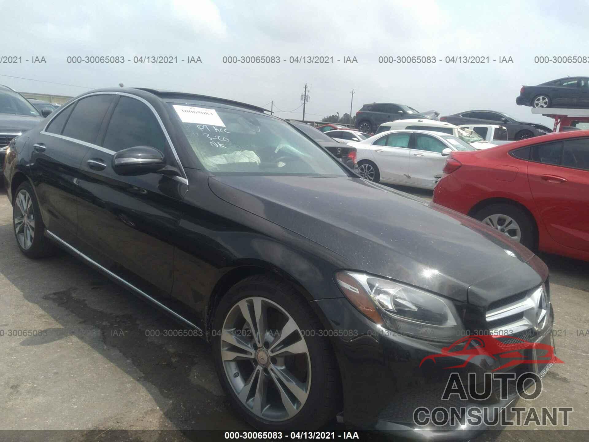 MERCEDES-BENZ C-CLASS 2017 - 55SWF4JB3HU181266