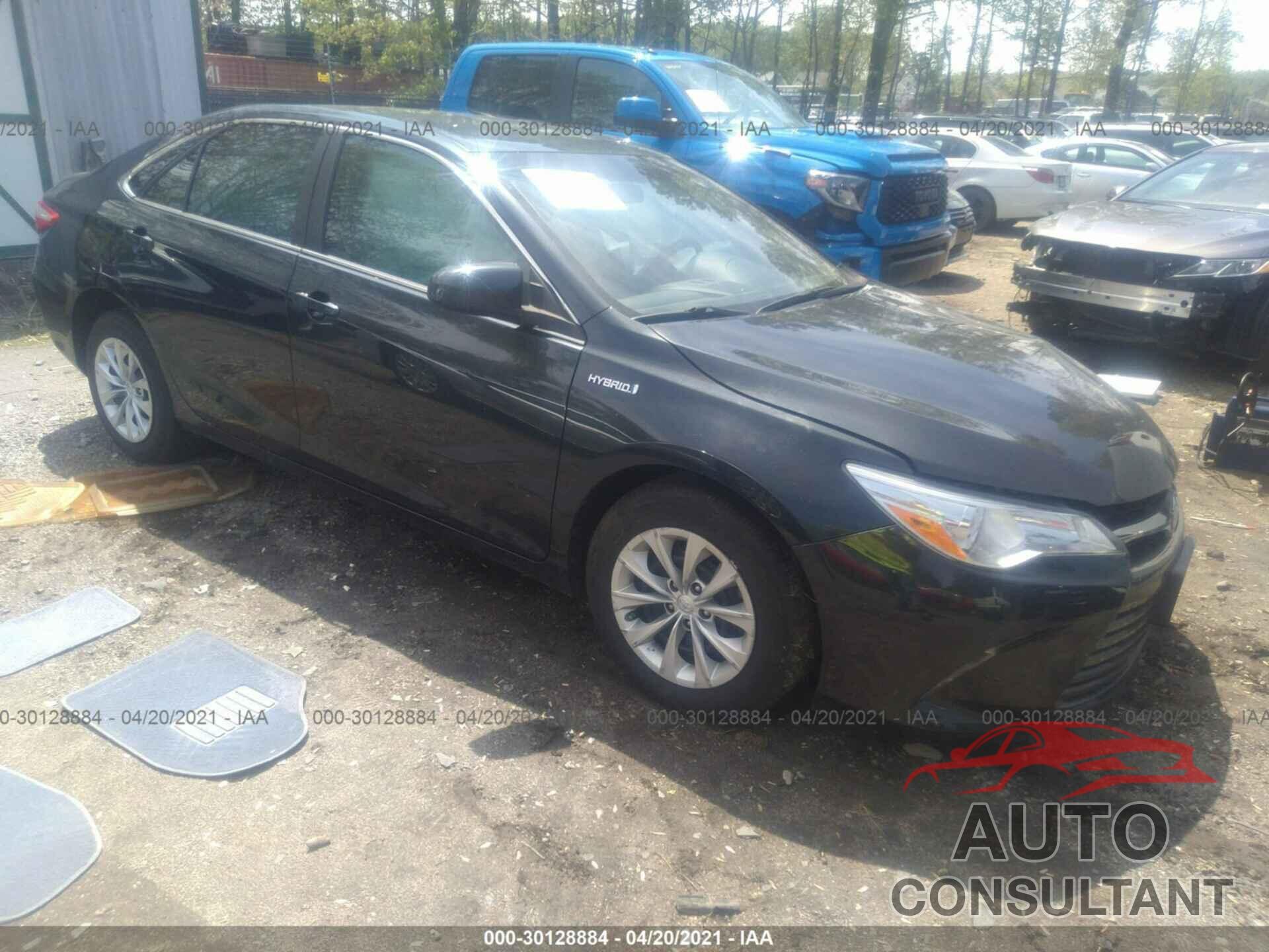 TOYOTA CAMRY 2017 - 4T1BD1FK4HU203422