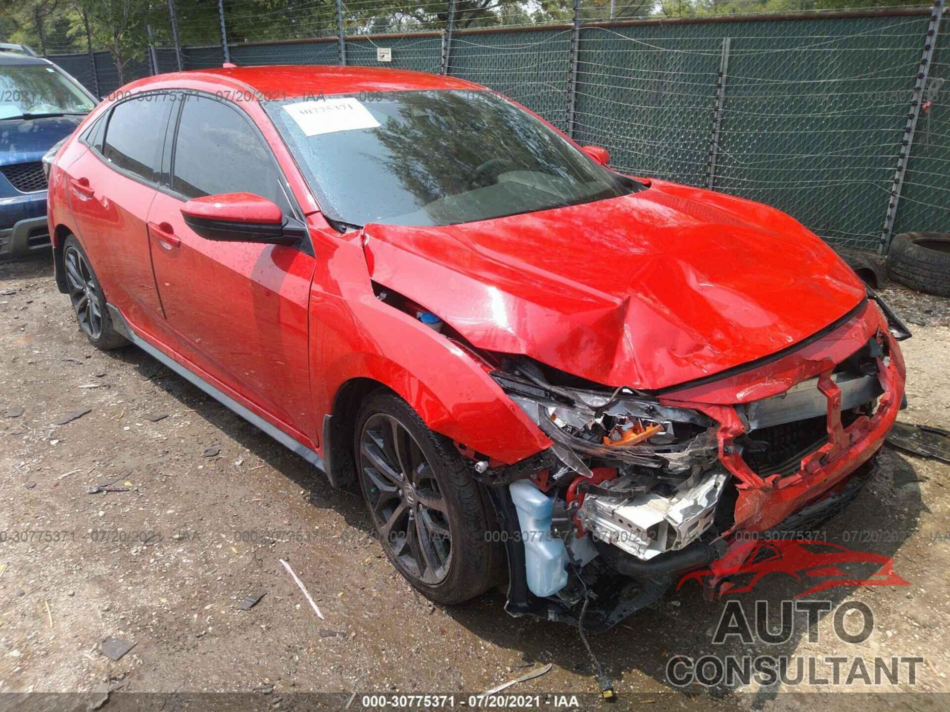 HONDA CIVIC HATCHBACK 2020 - SHHFK7H49LU222643