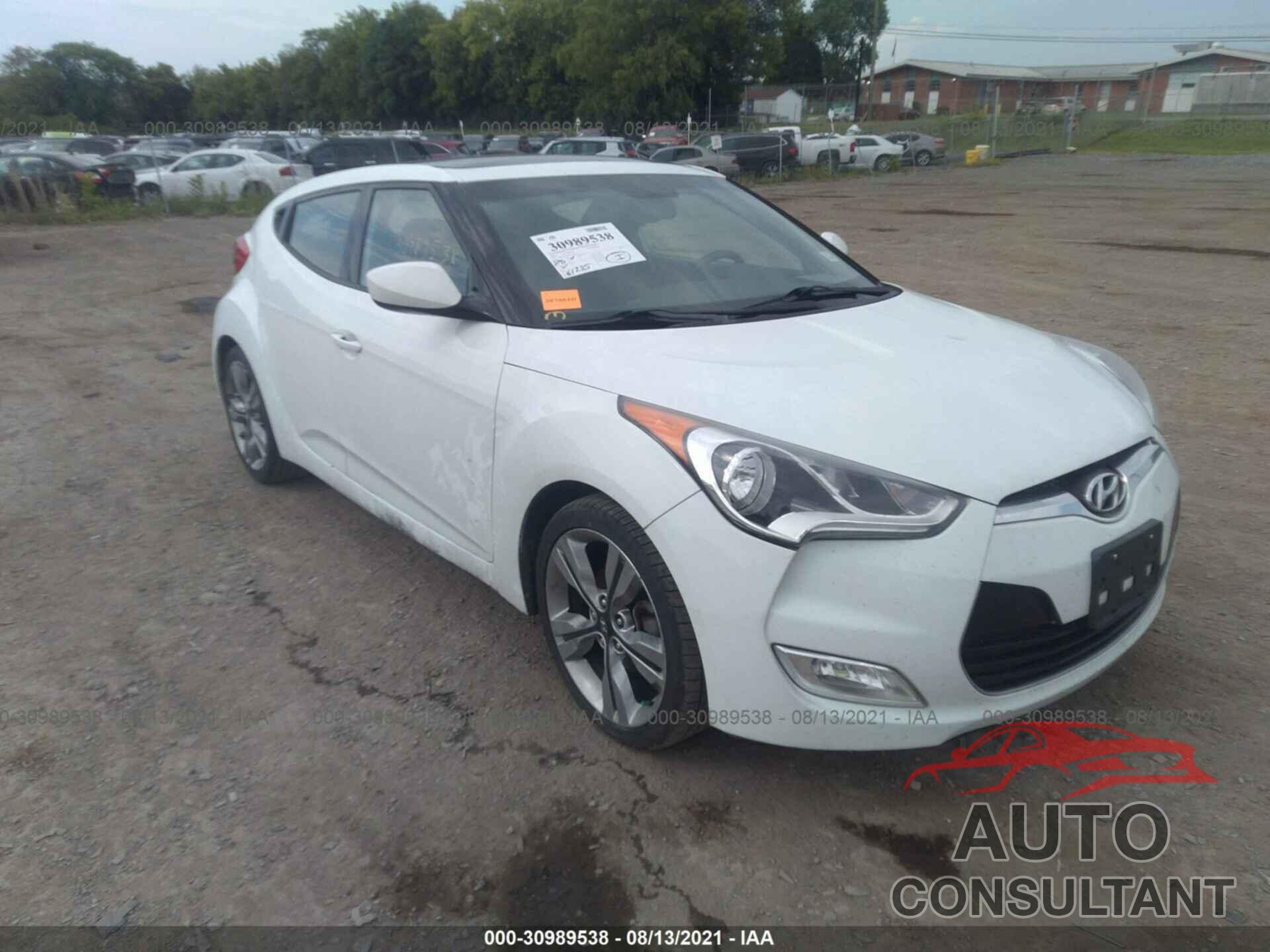 HYUNDAI VELOSTER 2016 - KMHTC6AD5GU248770