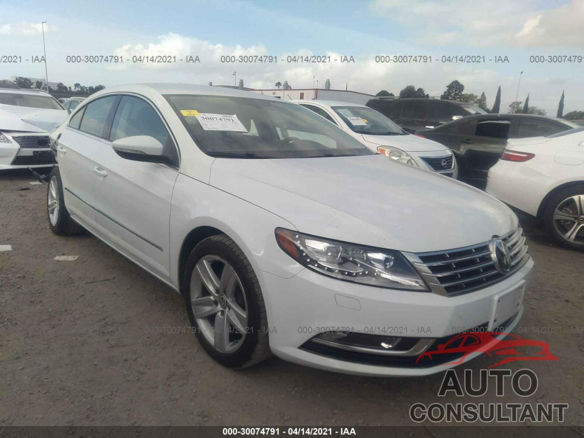 VOLKSWAGEN CC 2016 - WVWBP7AN5GE512552