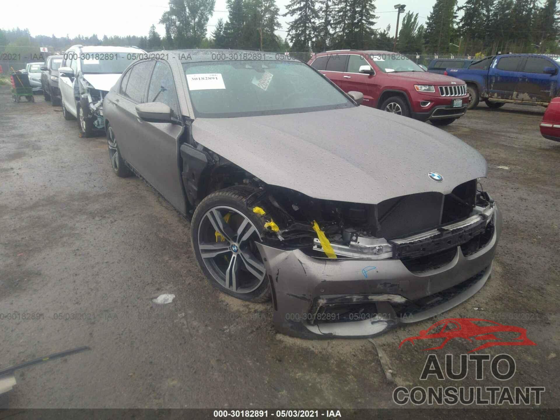 BMW 7 SERIES 2016 - WBA7F0C52GGM20796