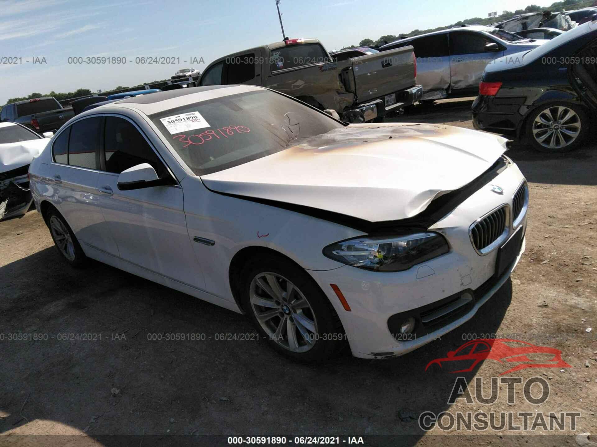 BMW 5 SERIES 2016 - WBA5A5C53GD527893