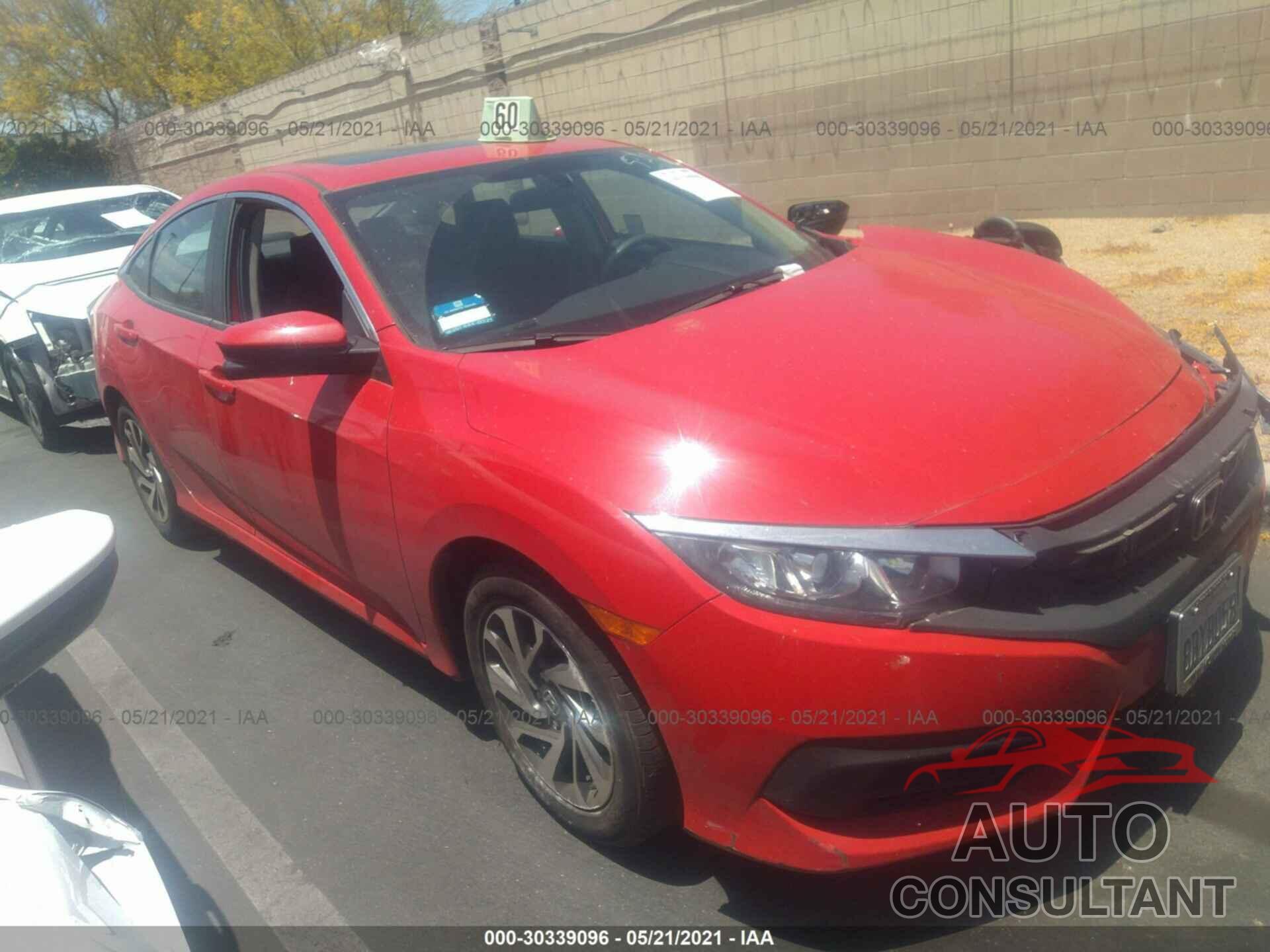 HONDA CIVIC SEDAN 2018 - 2HGFC2F79JH535098