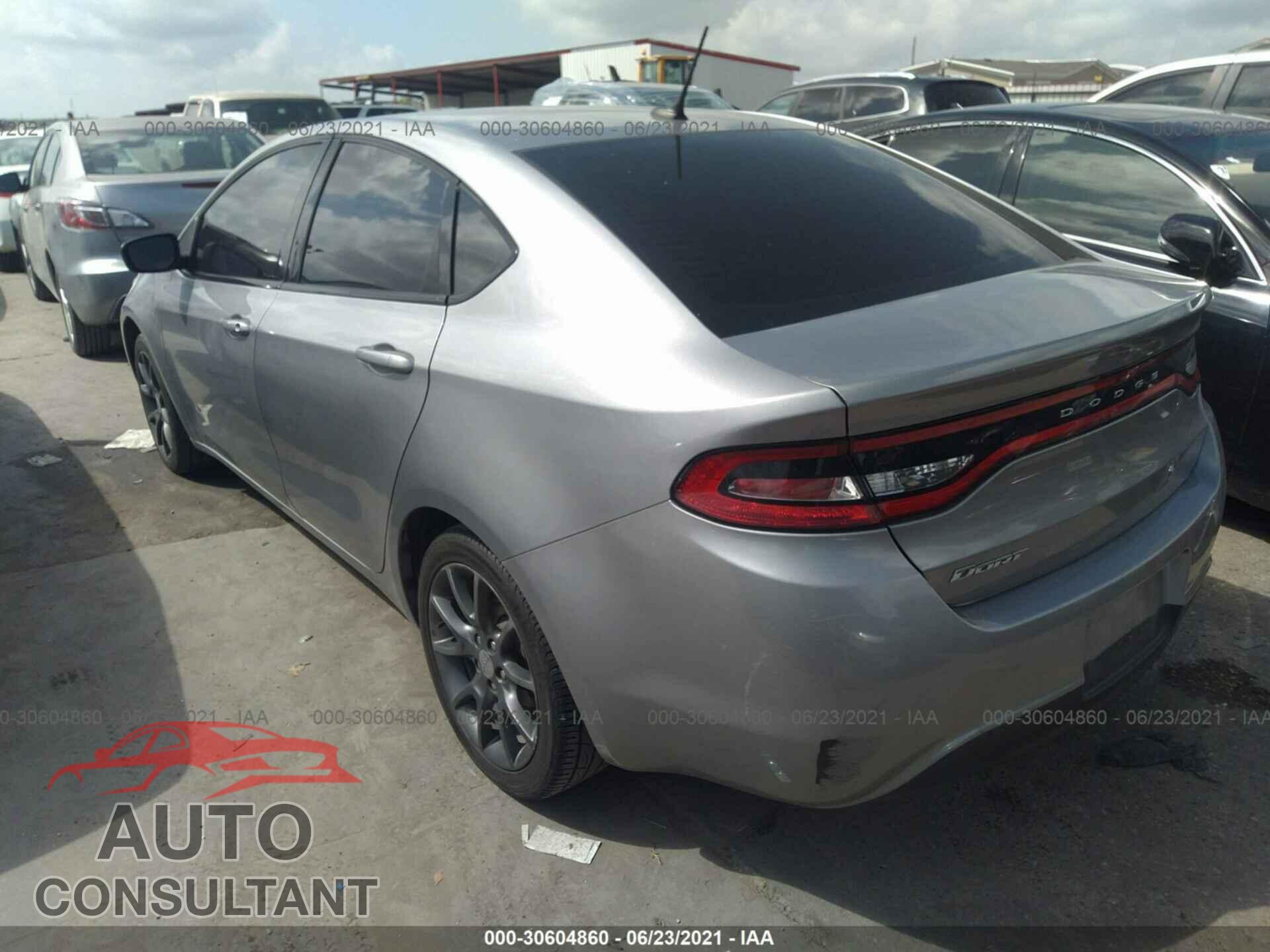 DODGE DART 2016 - 1C3CDFAAXGD624097