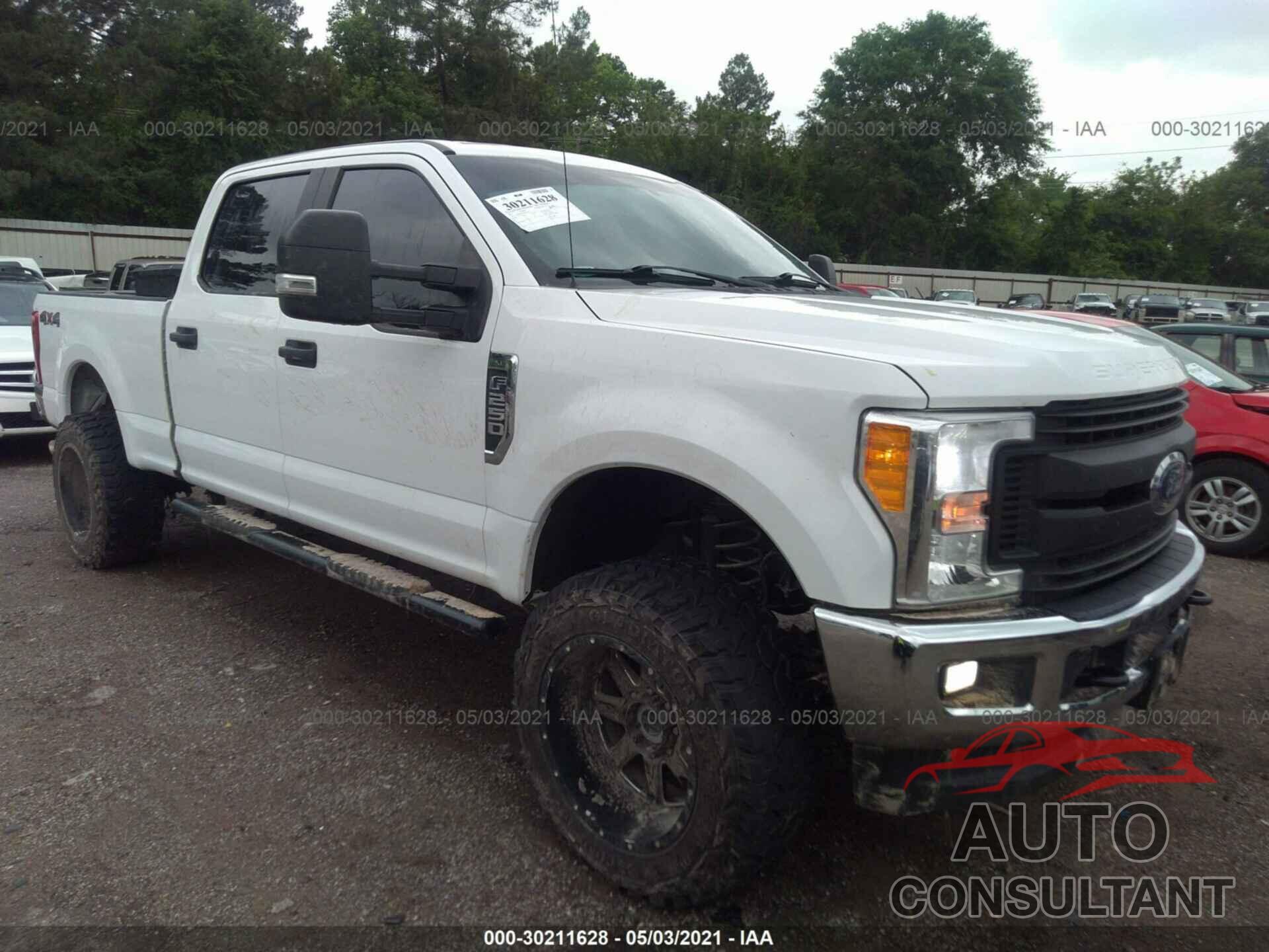 FORD SUPER DUTY F-250 SRW 2017 - 1FT7W2B6XHEE53972