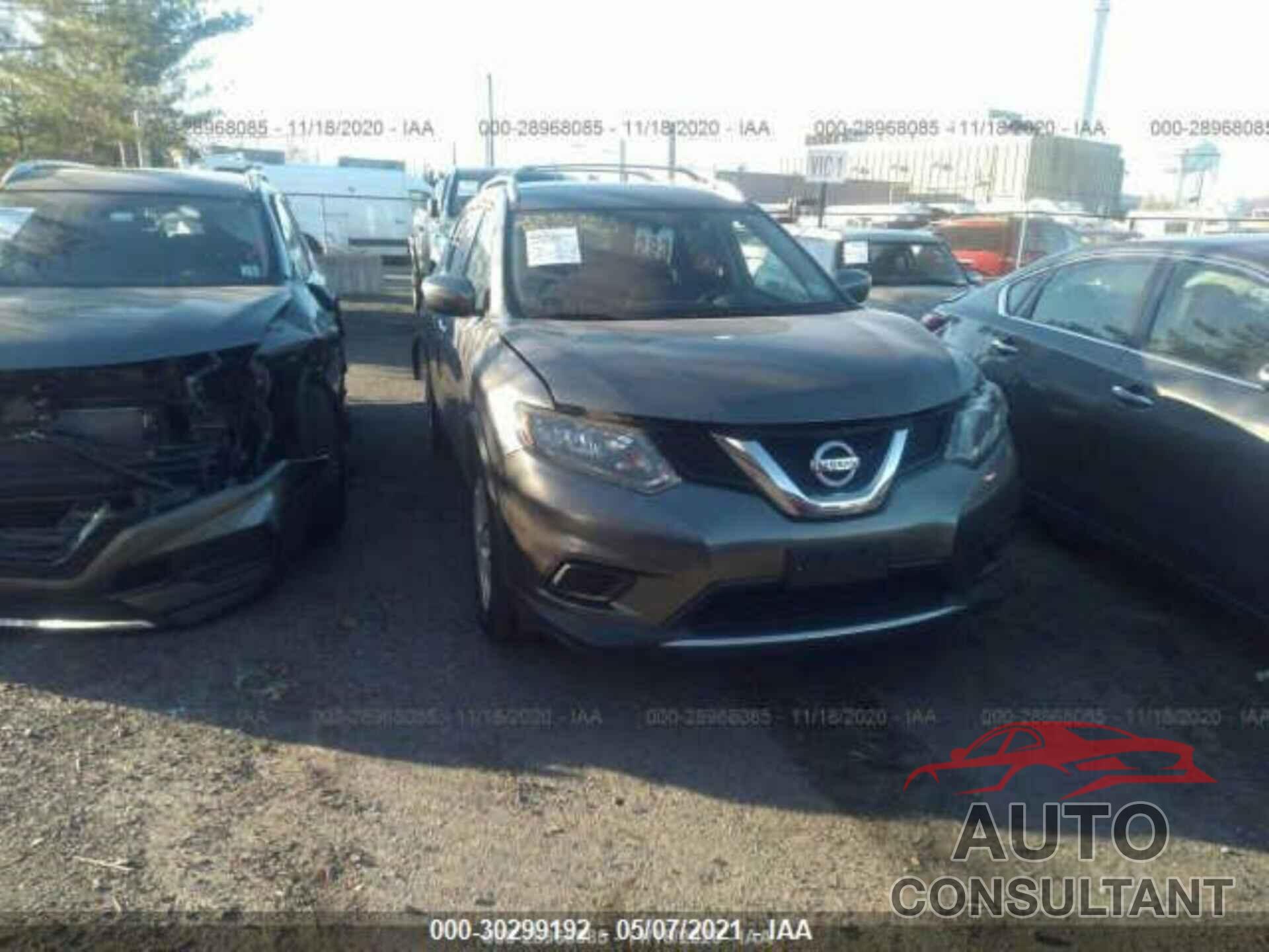 NISSAN ROGUE 2016 - KNMAT2MV2GP647045