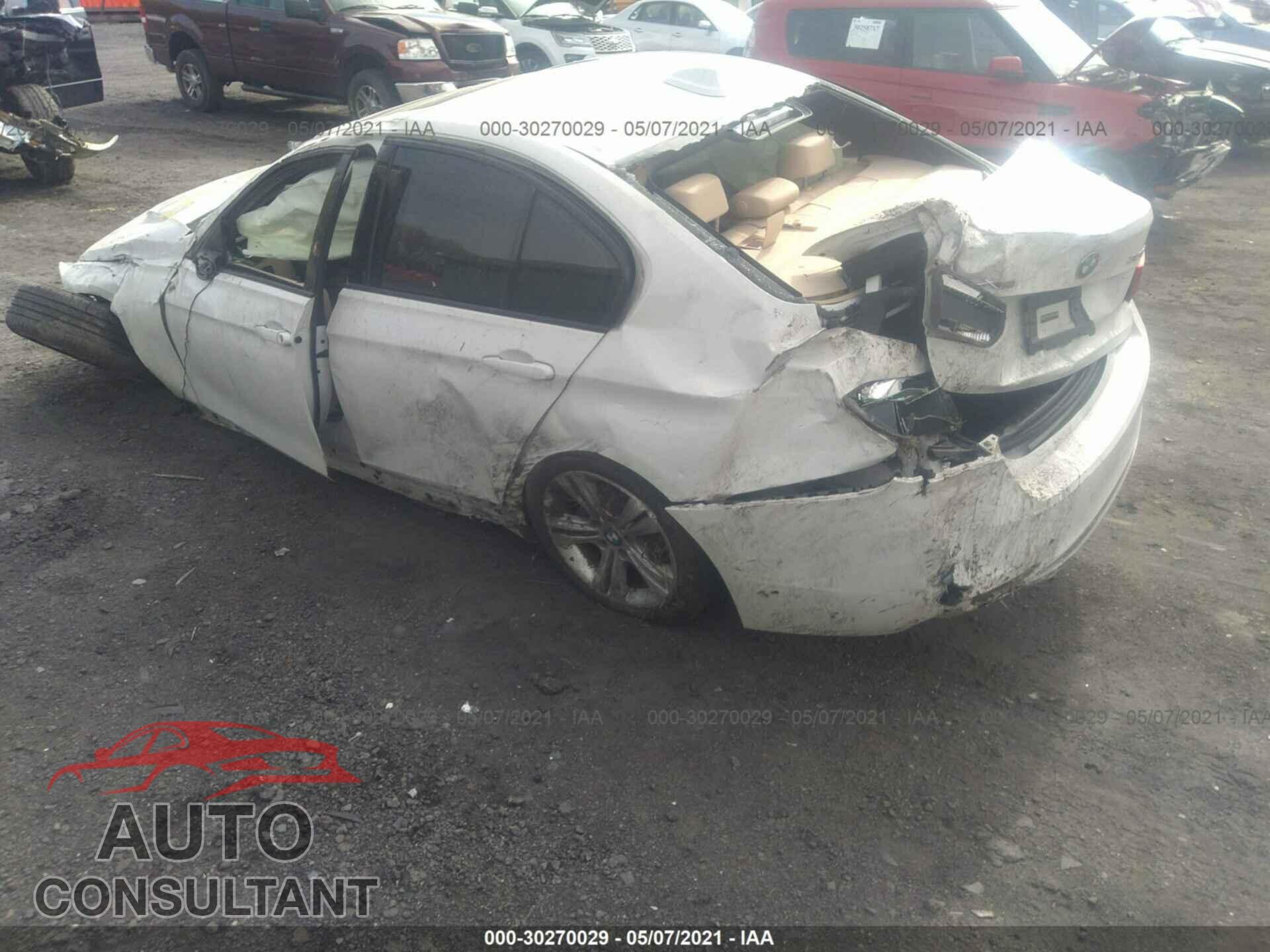 BMW 3 SERIES 2016 - WBA8E3G5XGNU03307