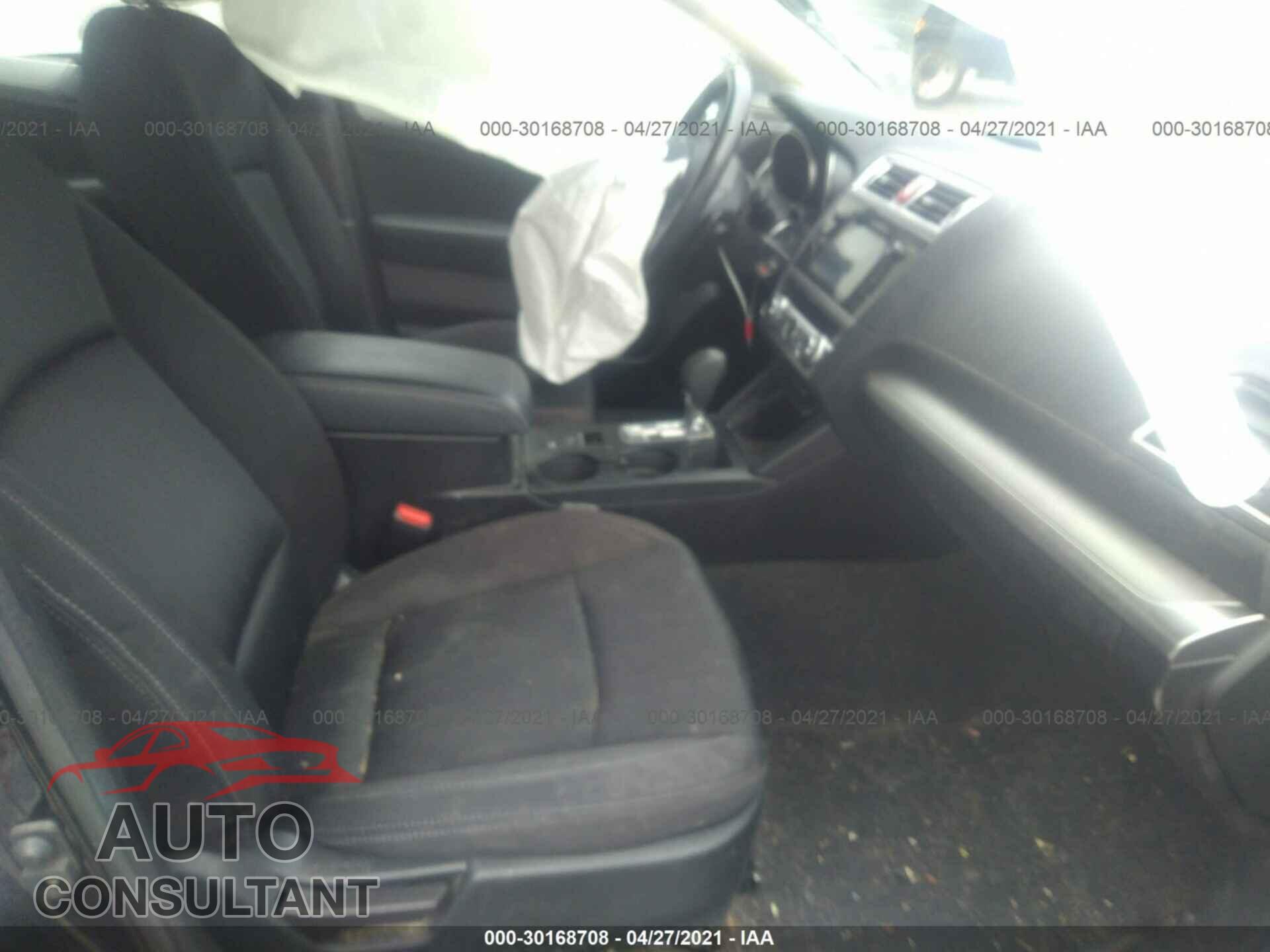 SUBARU LEGACY 2016 - 4S3BNAD65G3027993