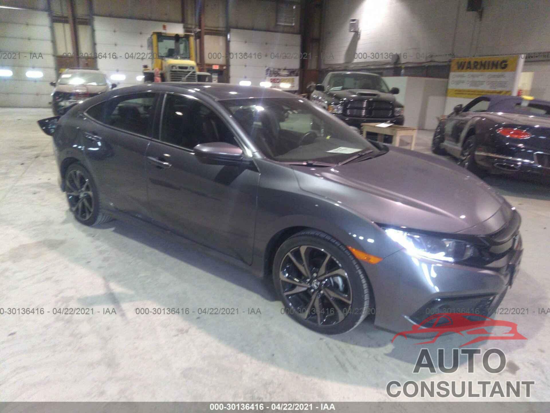 HONDA CIVIC SEDAN 2020 - 2HGFC2F89LH545884