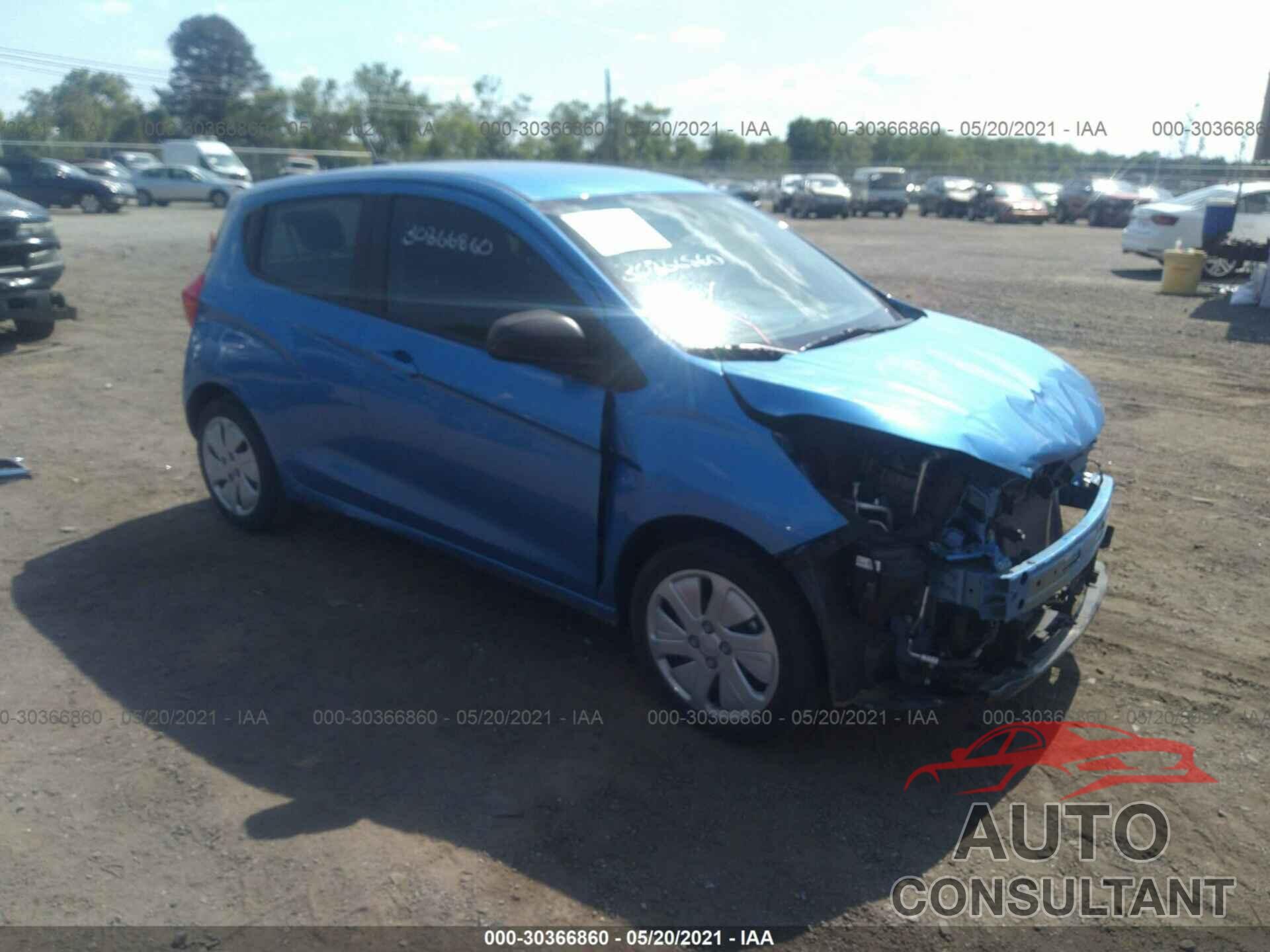 CHEVROLET SPARK 2017 - KL8CA6SA1HC840536