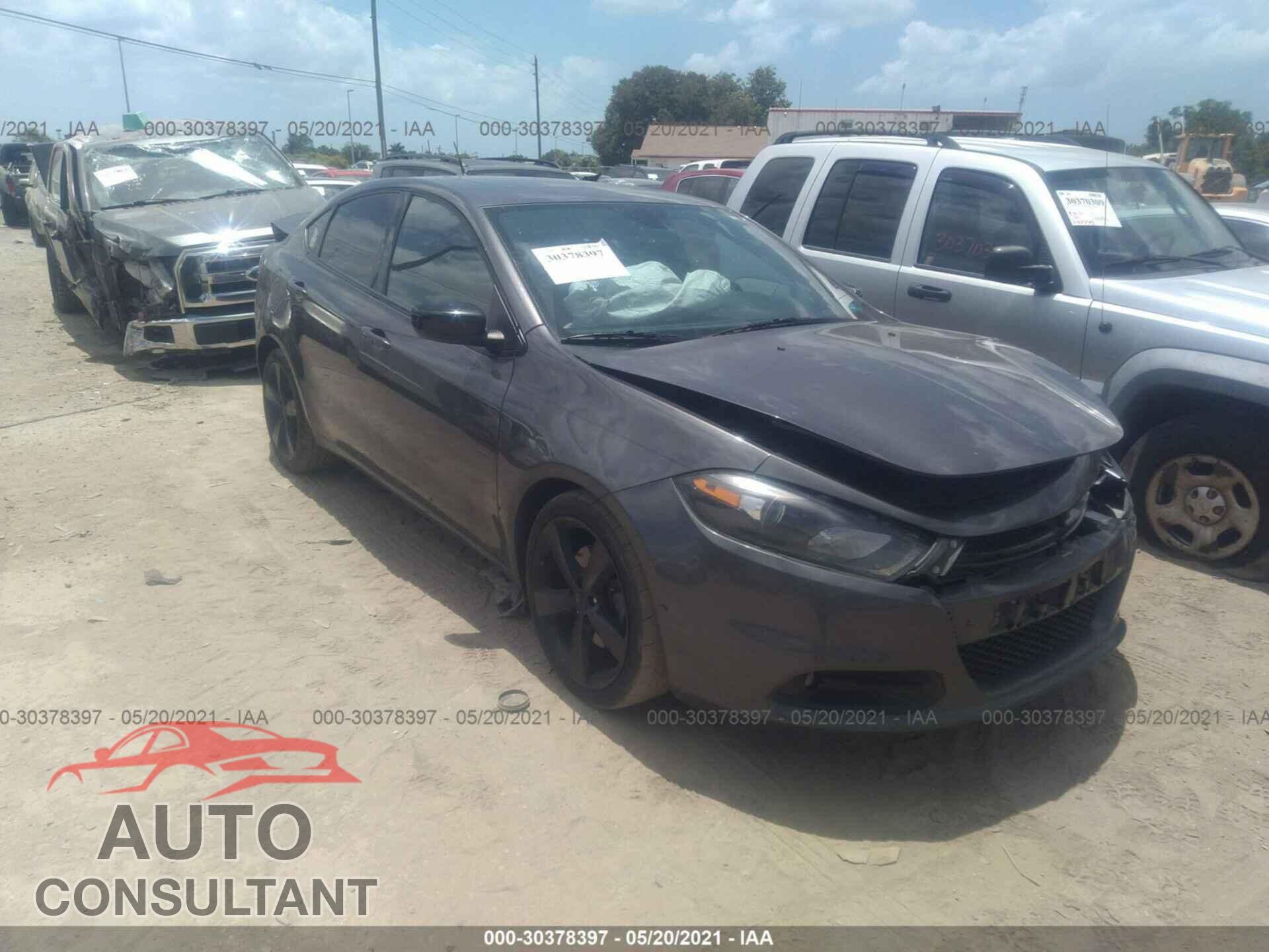 DODGE DART 2016 - 1C3CDFBB1GD608040
