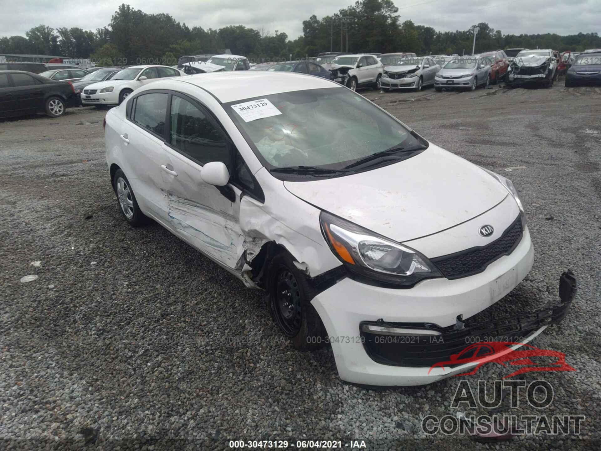 KIA RIO 2017 - KNADM4A31H6119459
