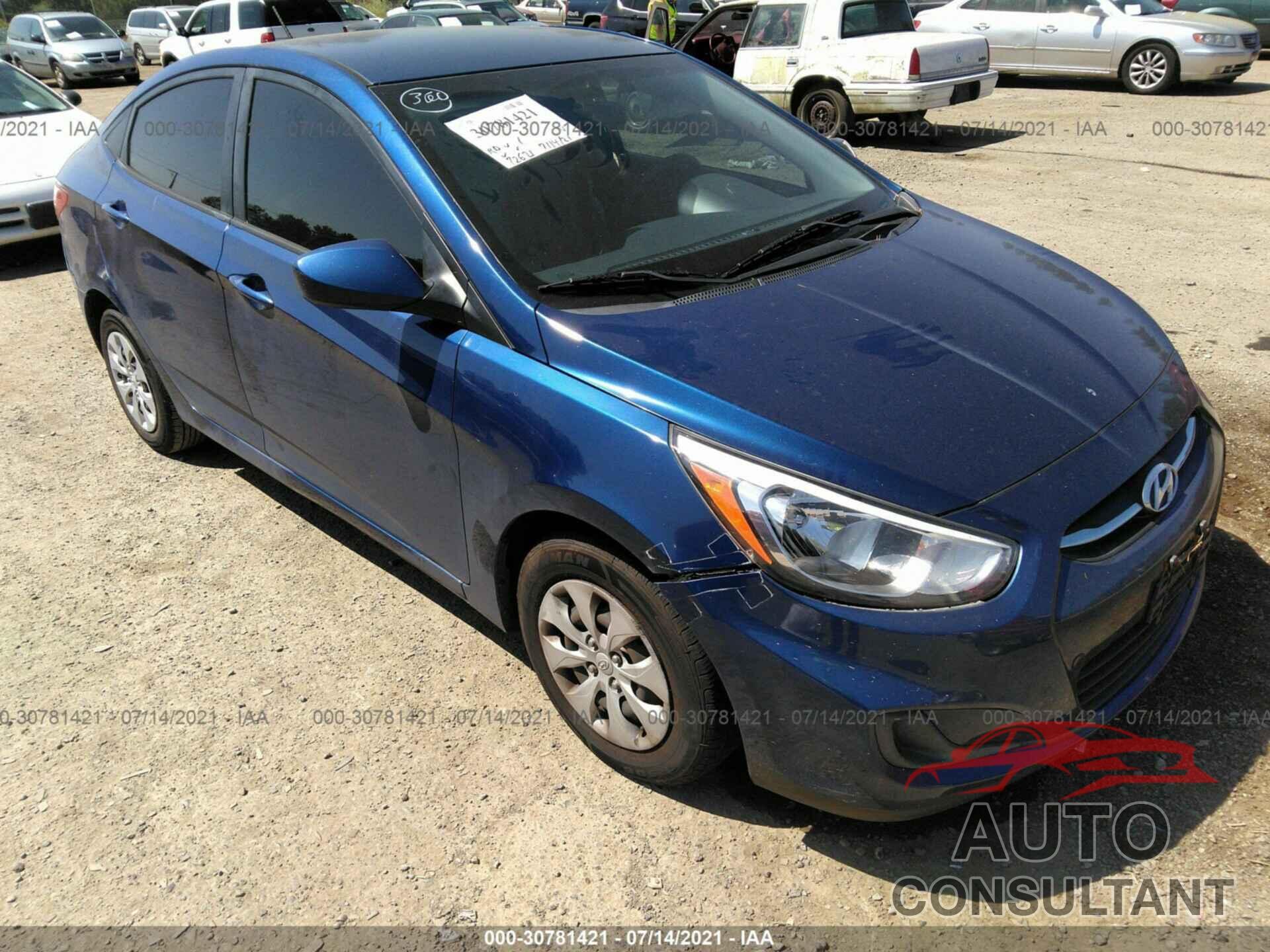 HYUNDAI ACCENT 2016 - KMHCT4AE6GU967992
