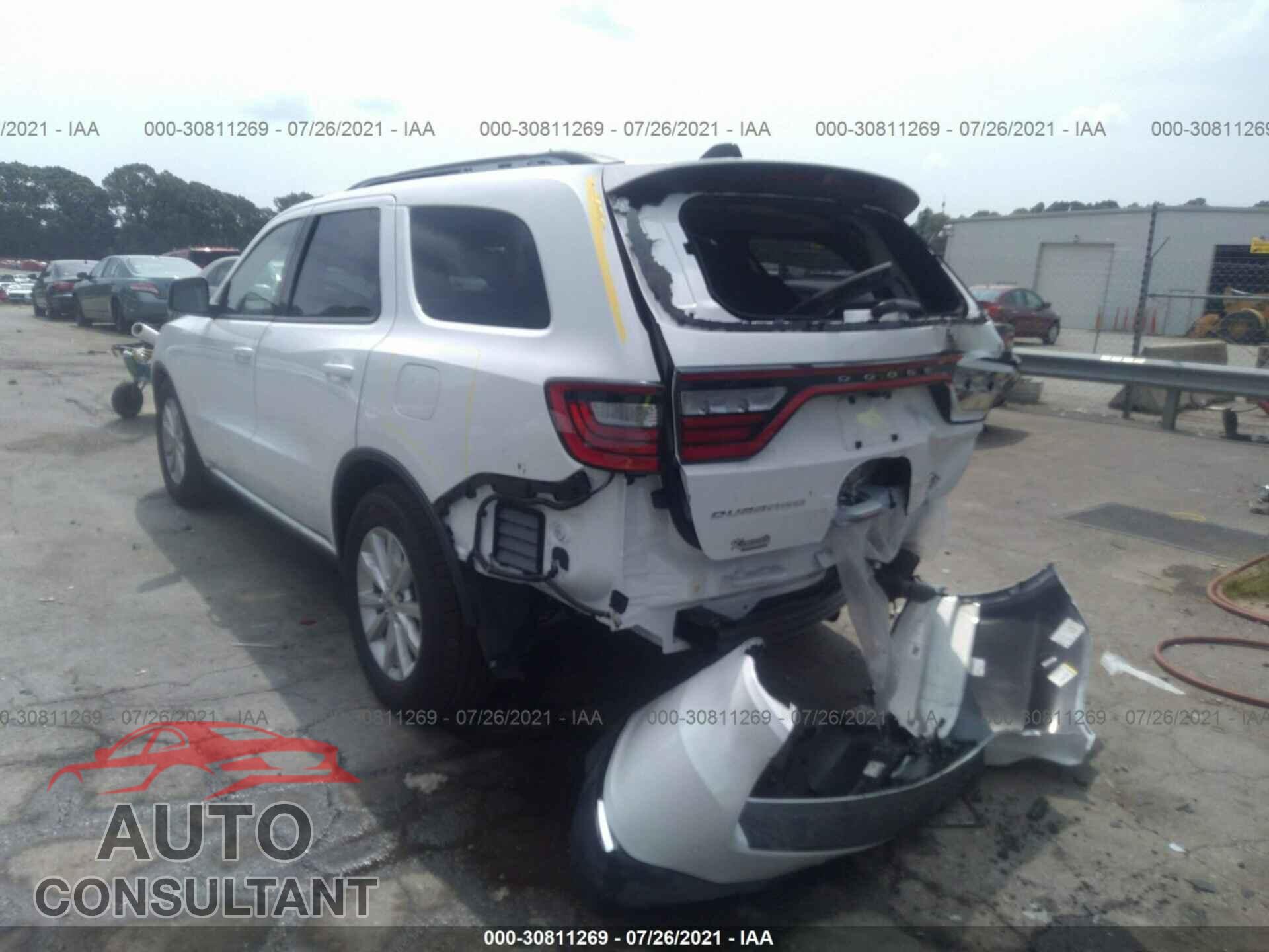 DODGE DURANGO 2021 - 1C4RDHAG9MC636622