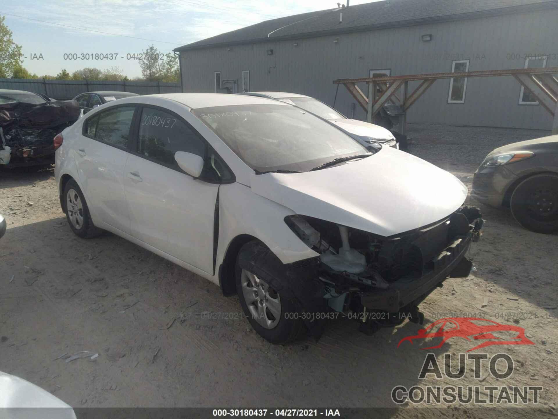 KIA FORTE 2016 - KNAFK4A63G5469334