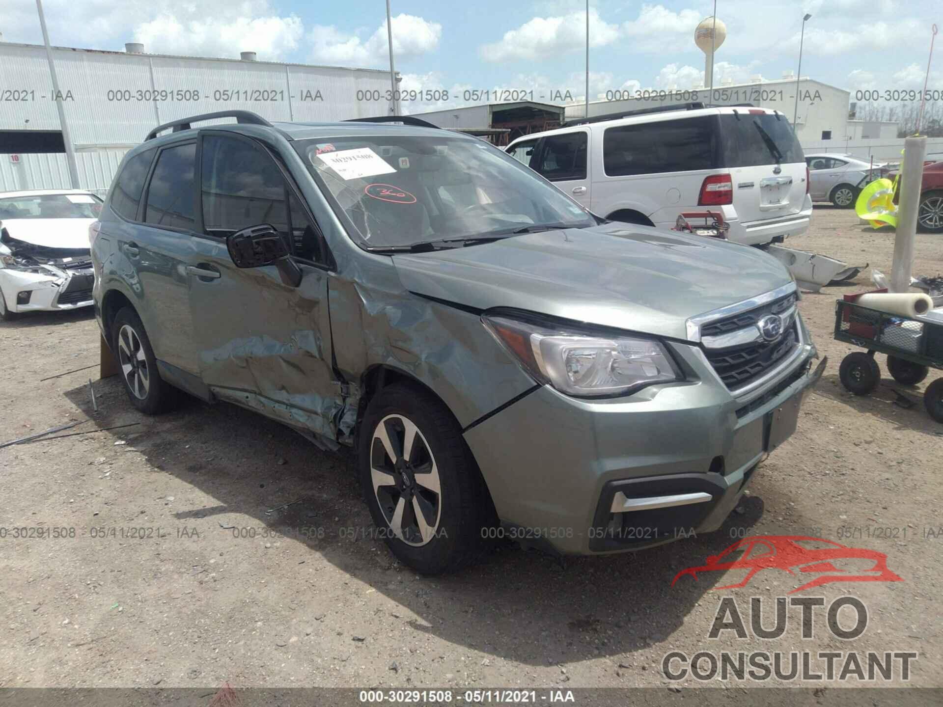 SUBARU FORESTER 2018 - JF2SJAGC4JH502218