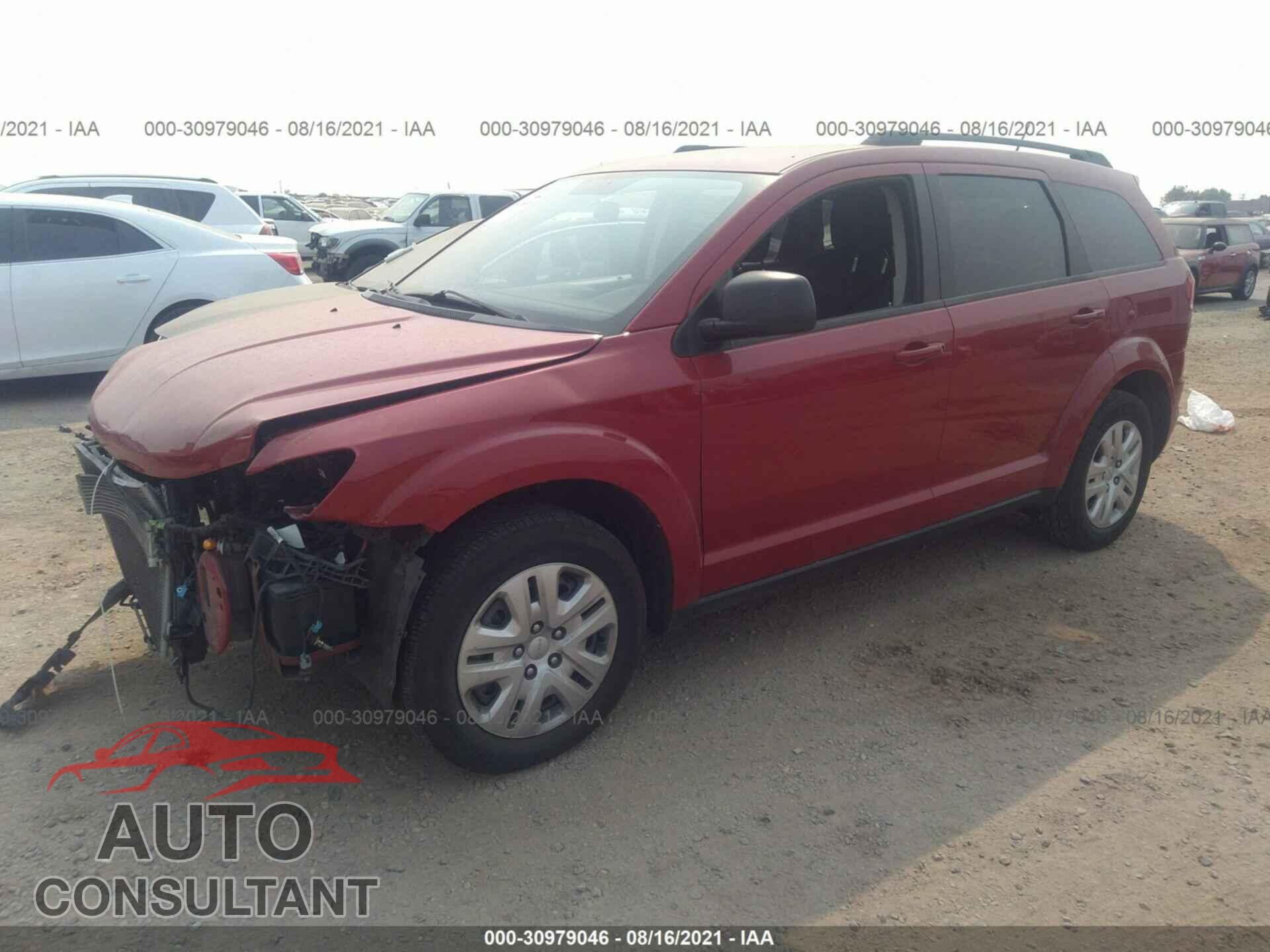 DODGE JOURNEY 2017 - 3C4PDCAB9HT707729