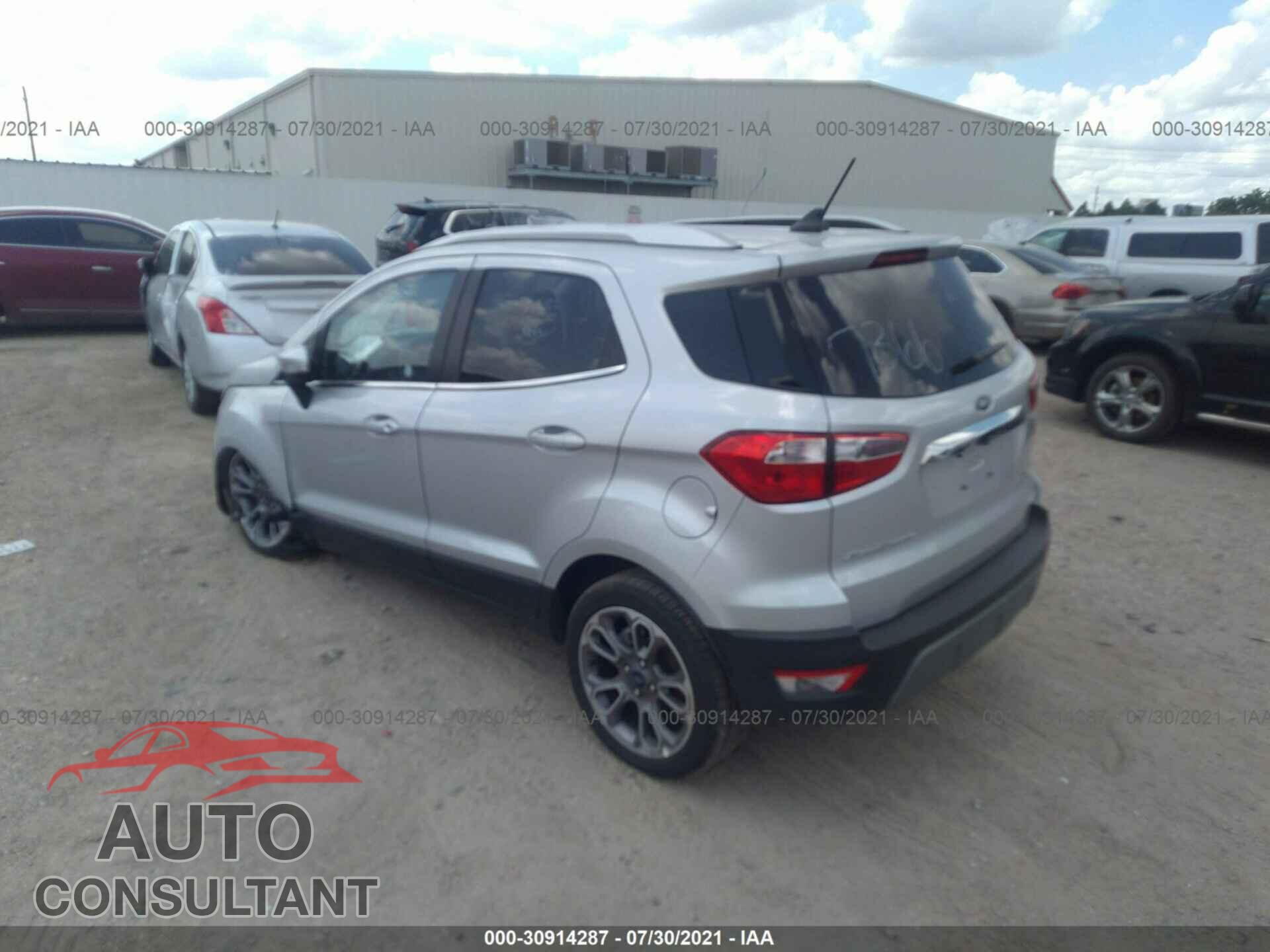 FORD ECOSPORT 2021 - MAJ6S3KL5MC407366