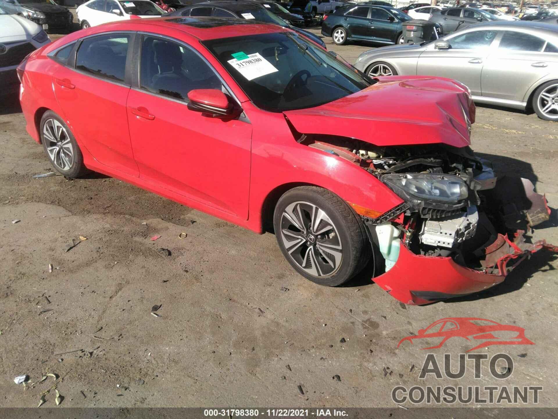 HONDA CIVIC SEDAN 2016 - 2HGFC1F32GH633325