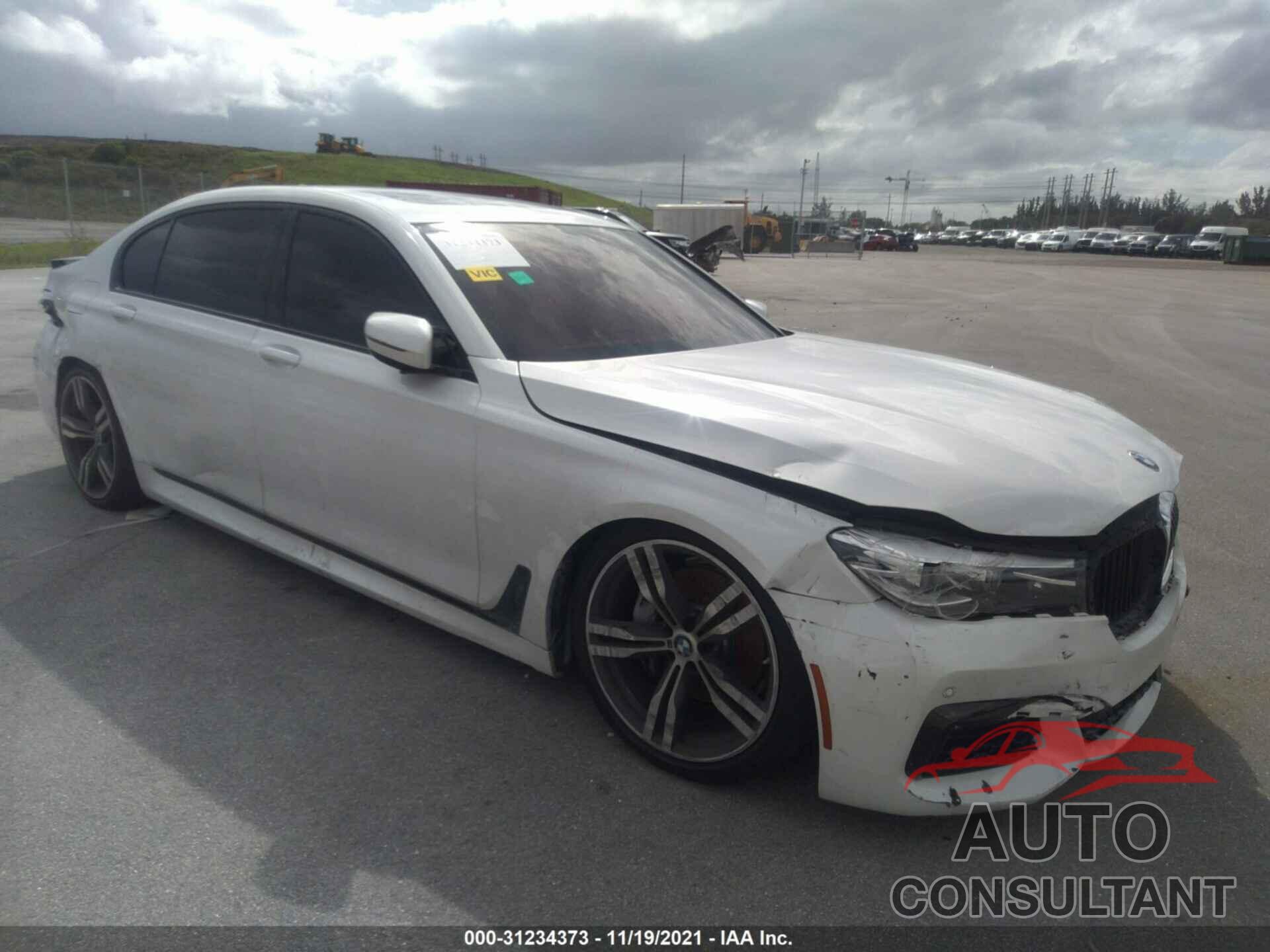 BMW 7 SERIES 2018 - WBA7E2C50JG742049