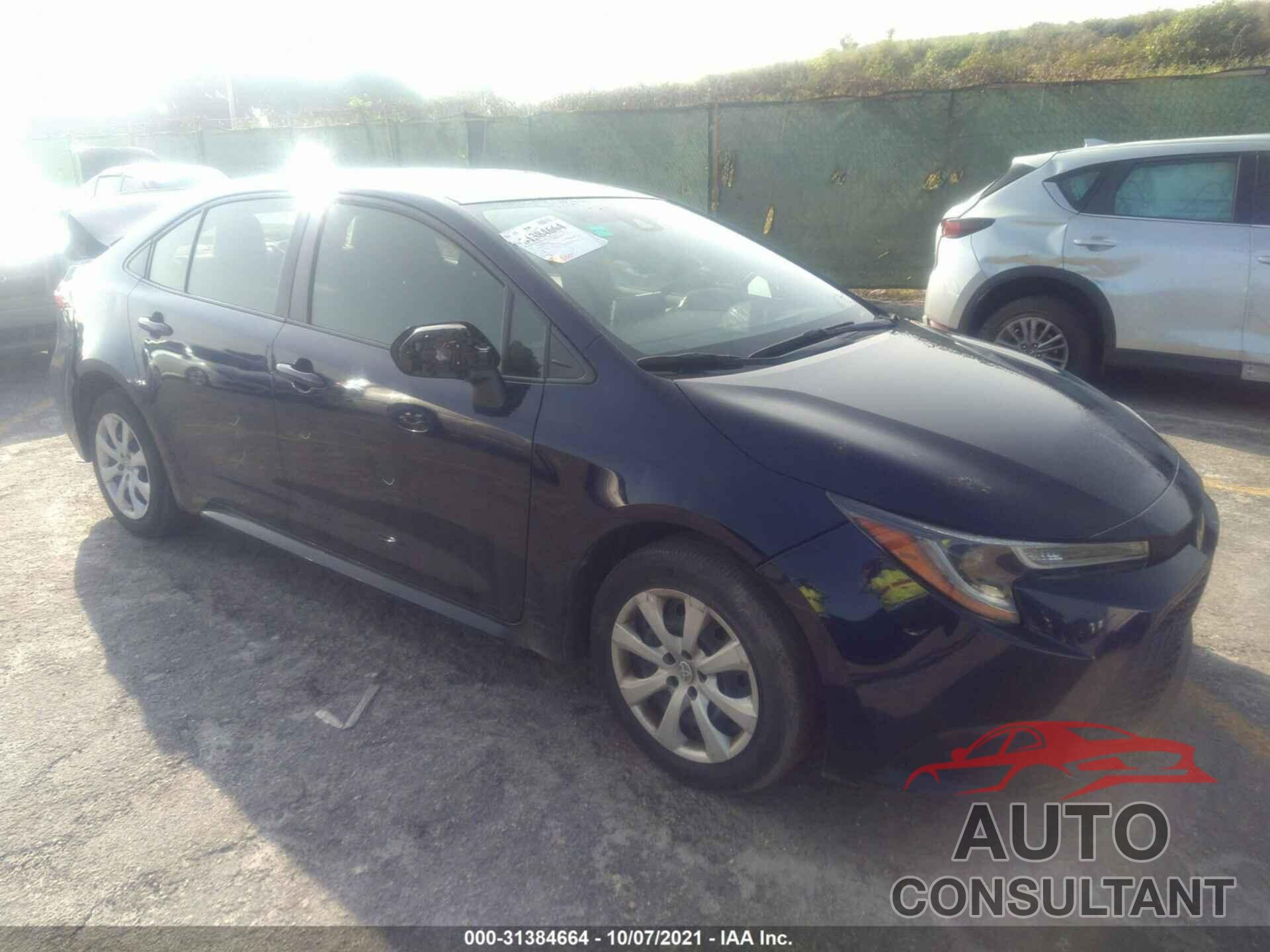 TOYOTA COROLLA 2020 - JTDEPRAE1LJ073957