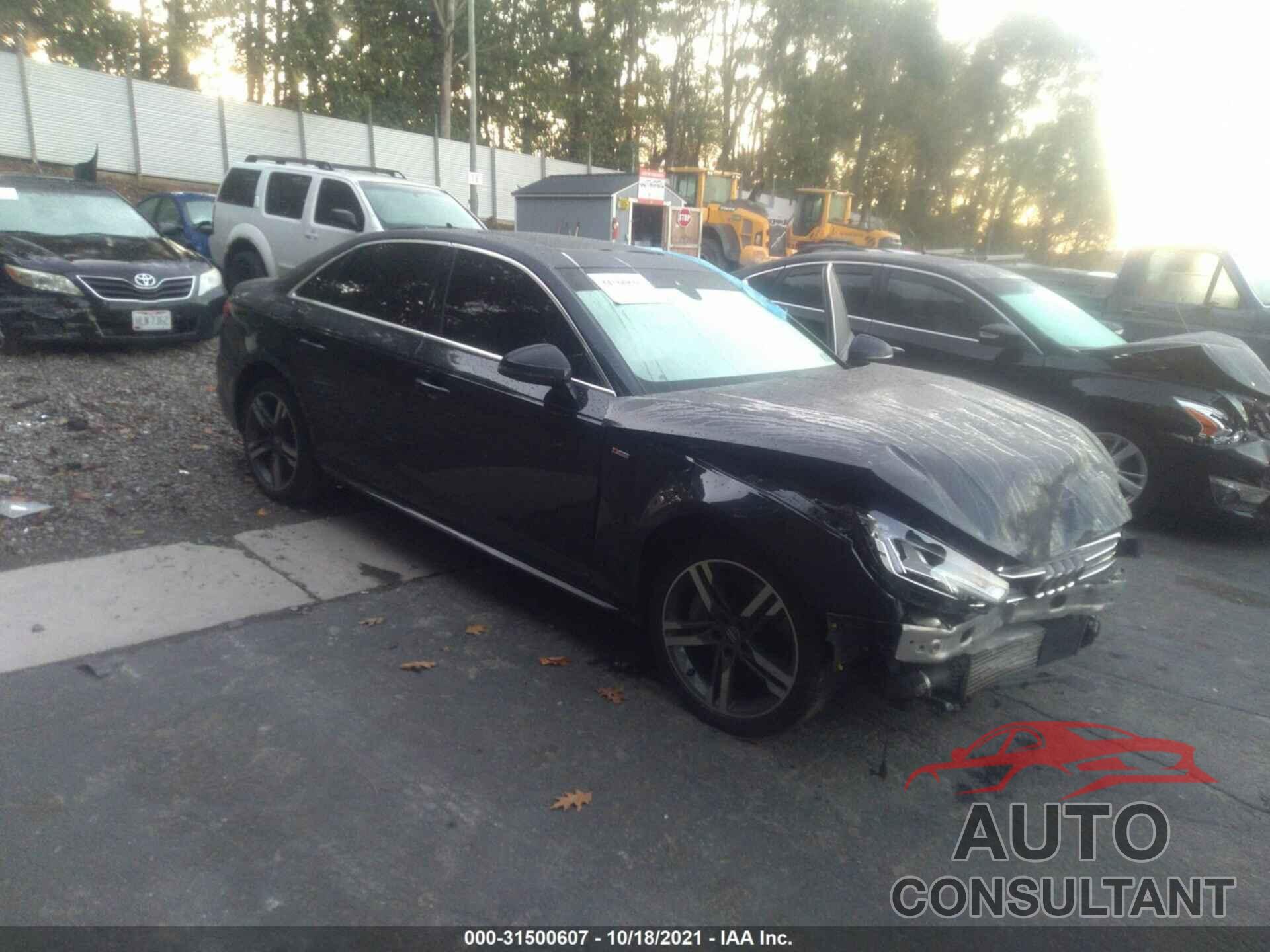 AUDI A4 2017 - WAULNAF42HN011639