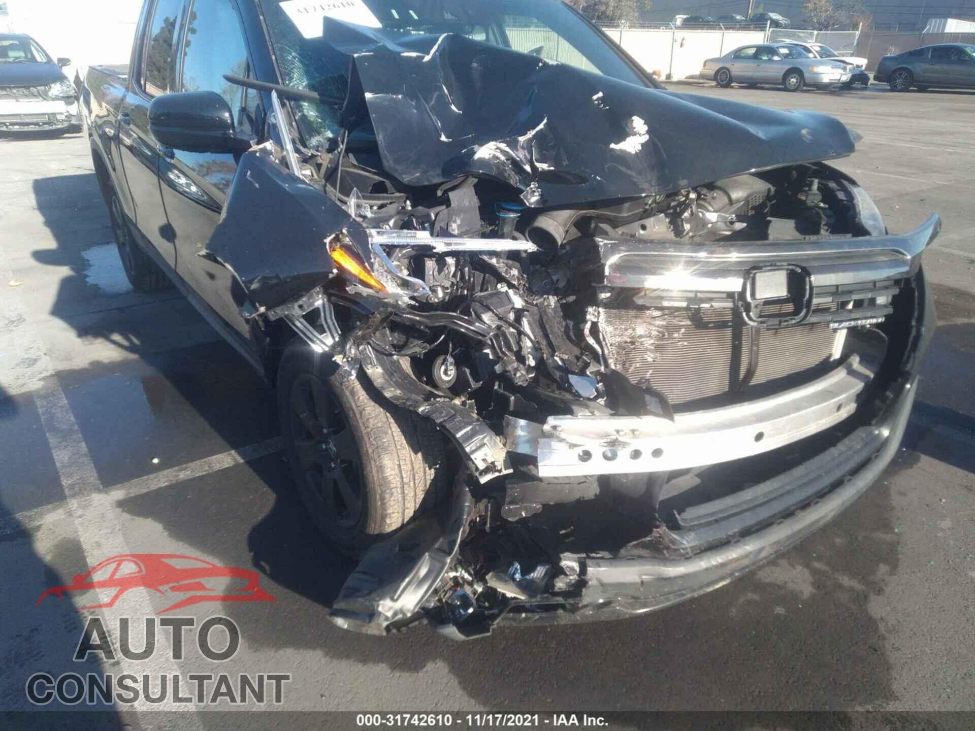 HONDA RIDGELINE 2017 - 5FPYK3F84HB013575