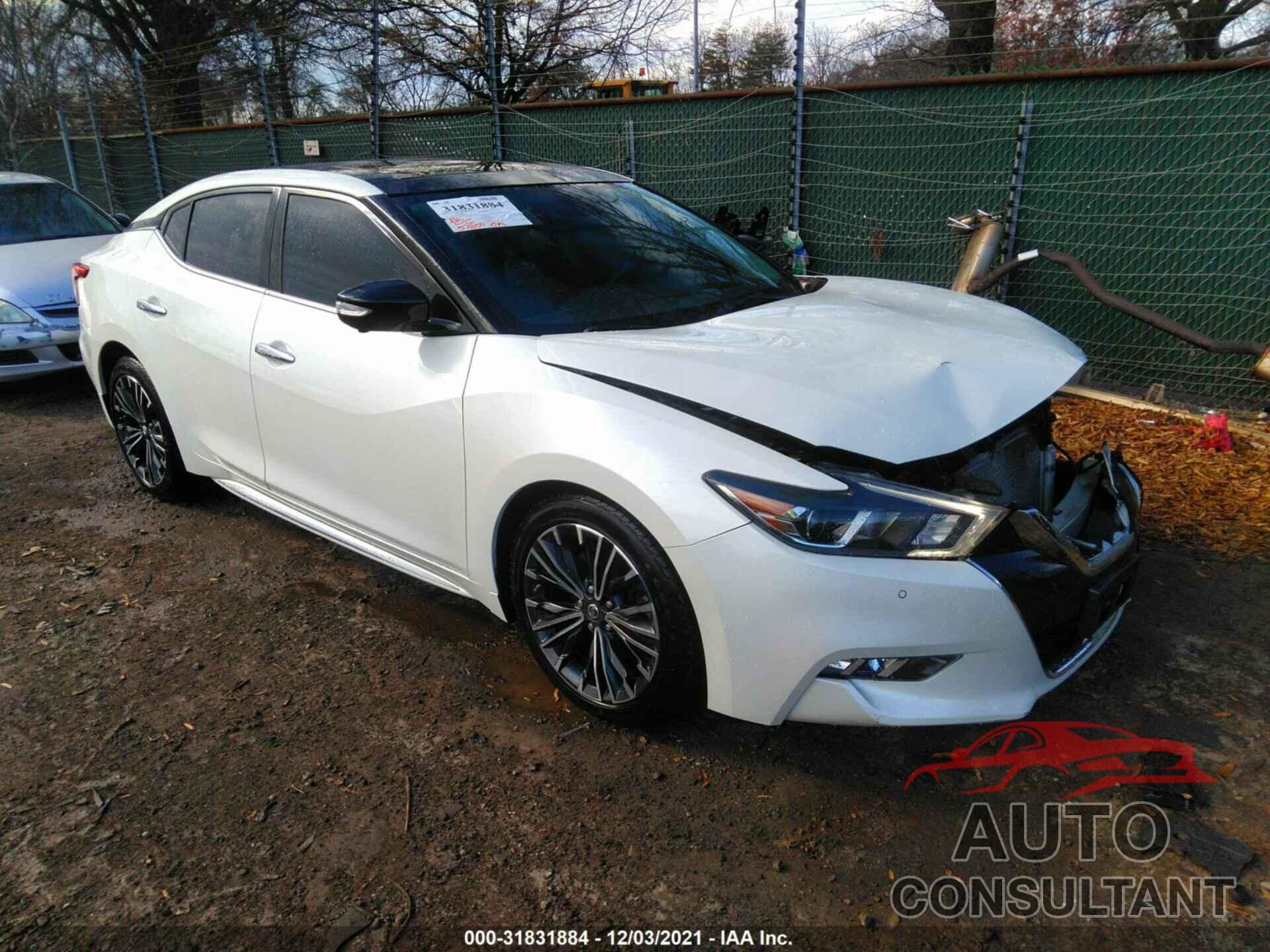 NISSAN MAXIMA 2017 - 1N4AA6AP6HC369588