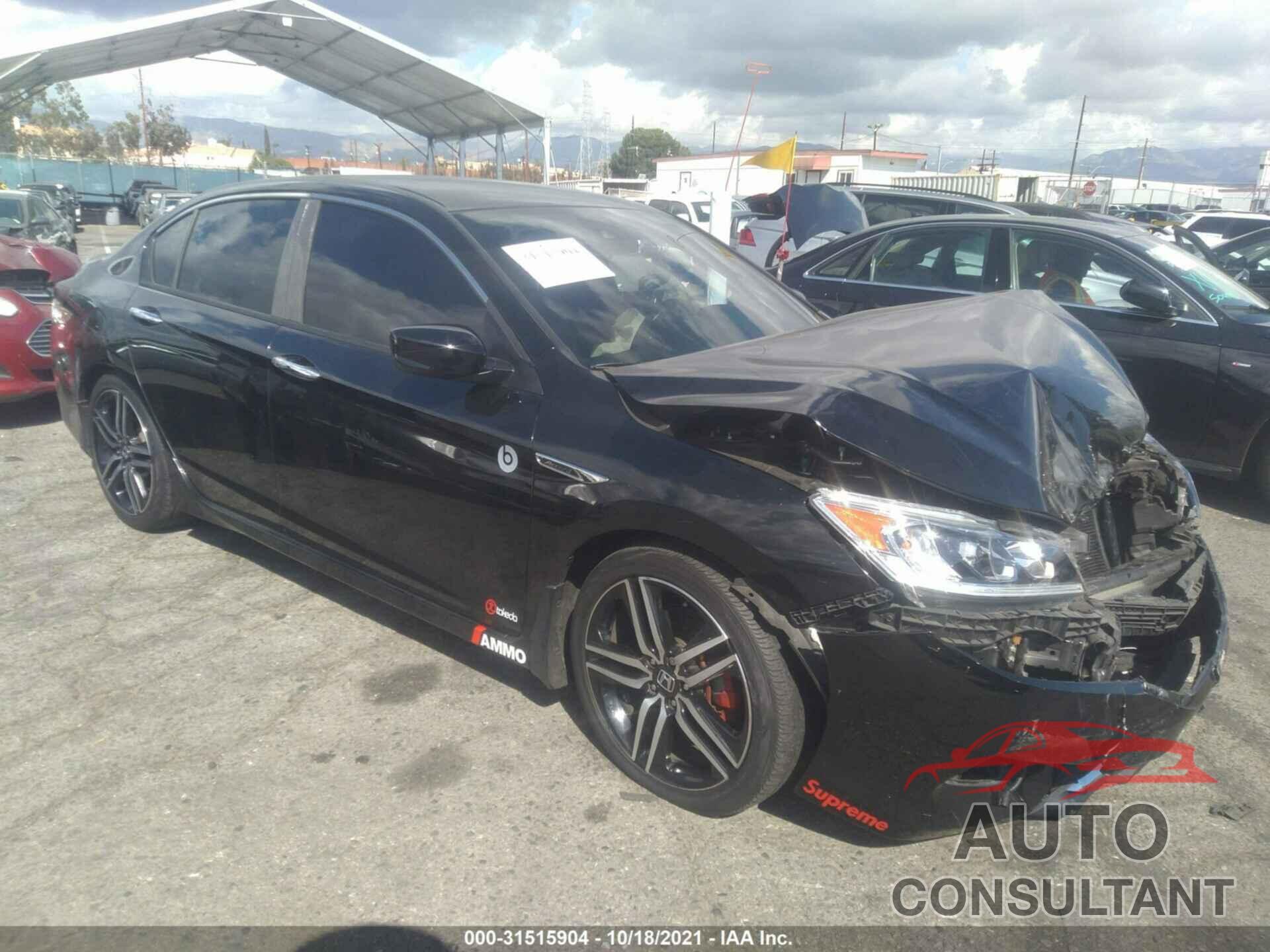 HONDA ACCORD SEDAN 2017 - 1HGCR2F60HA100763