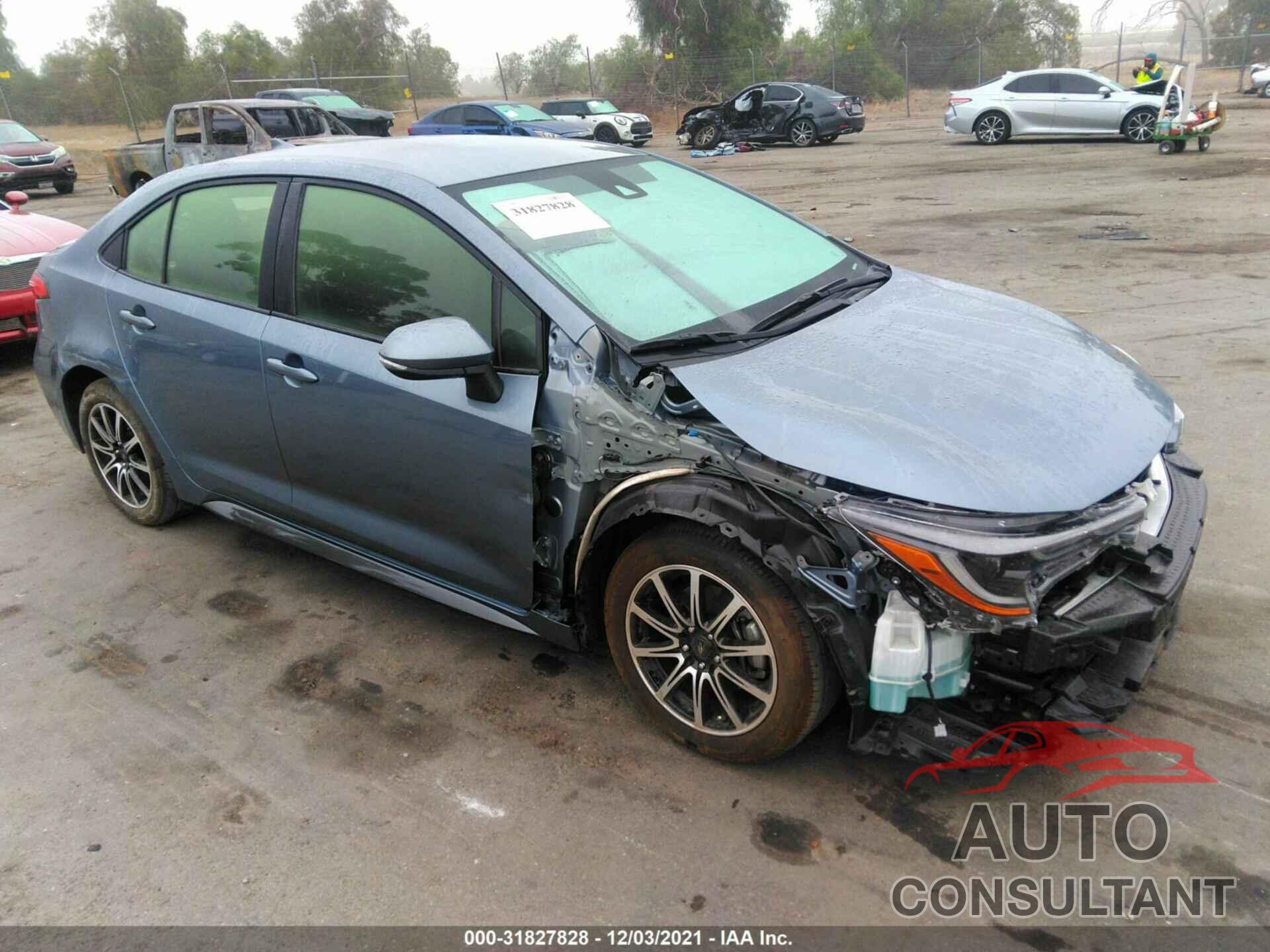 TOYOTA COROLLA 2021 - JTDS4MCE4MJ073223
