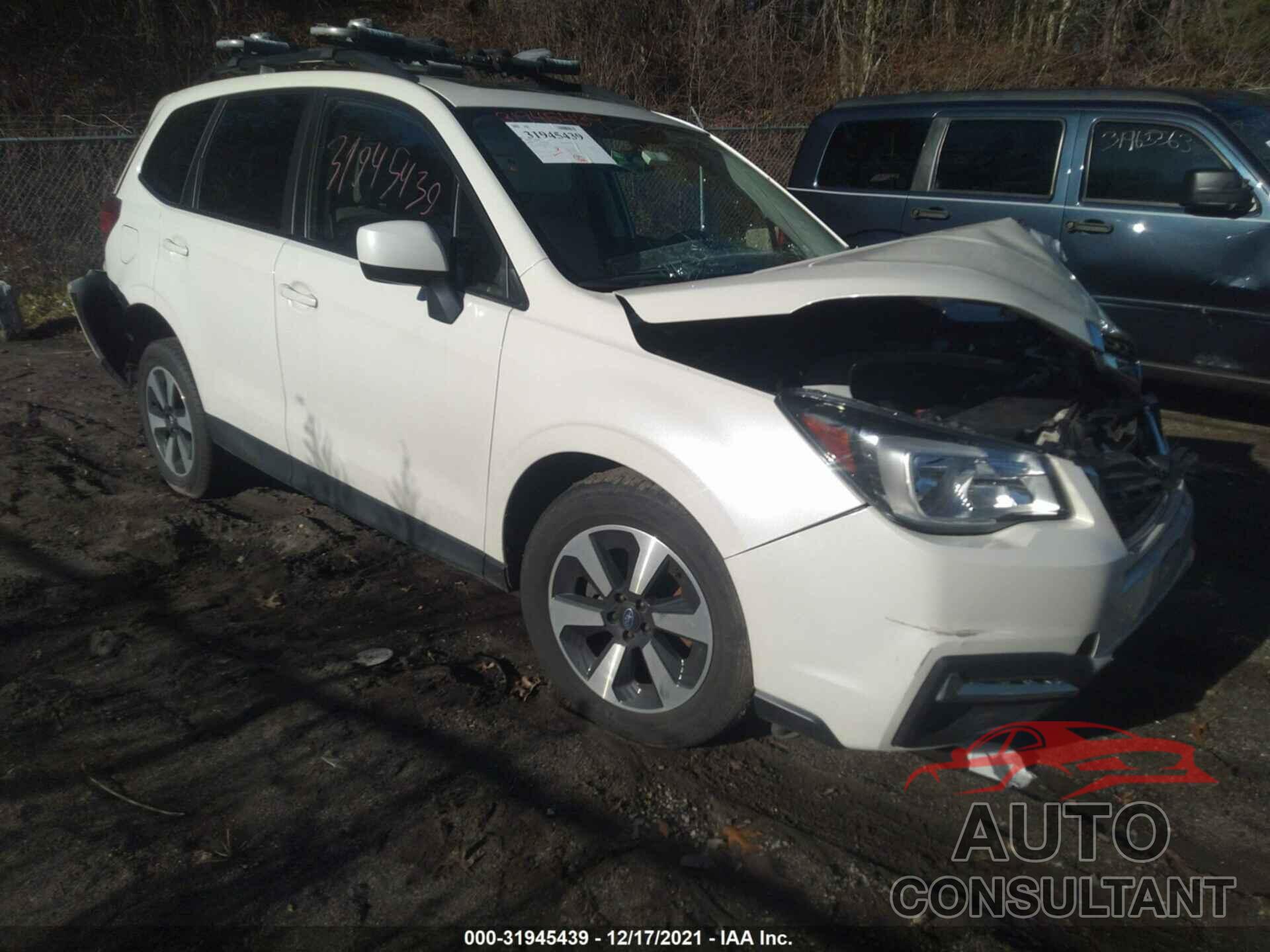 SUBARU FORESTER 2018 - JF2SJAEC5JH477915