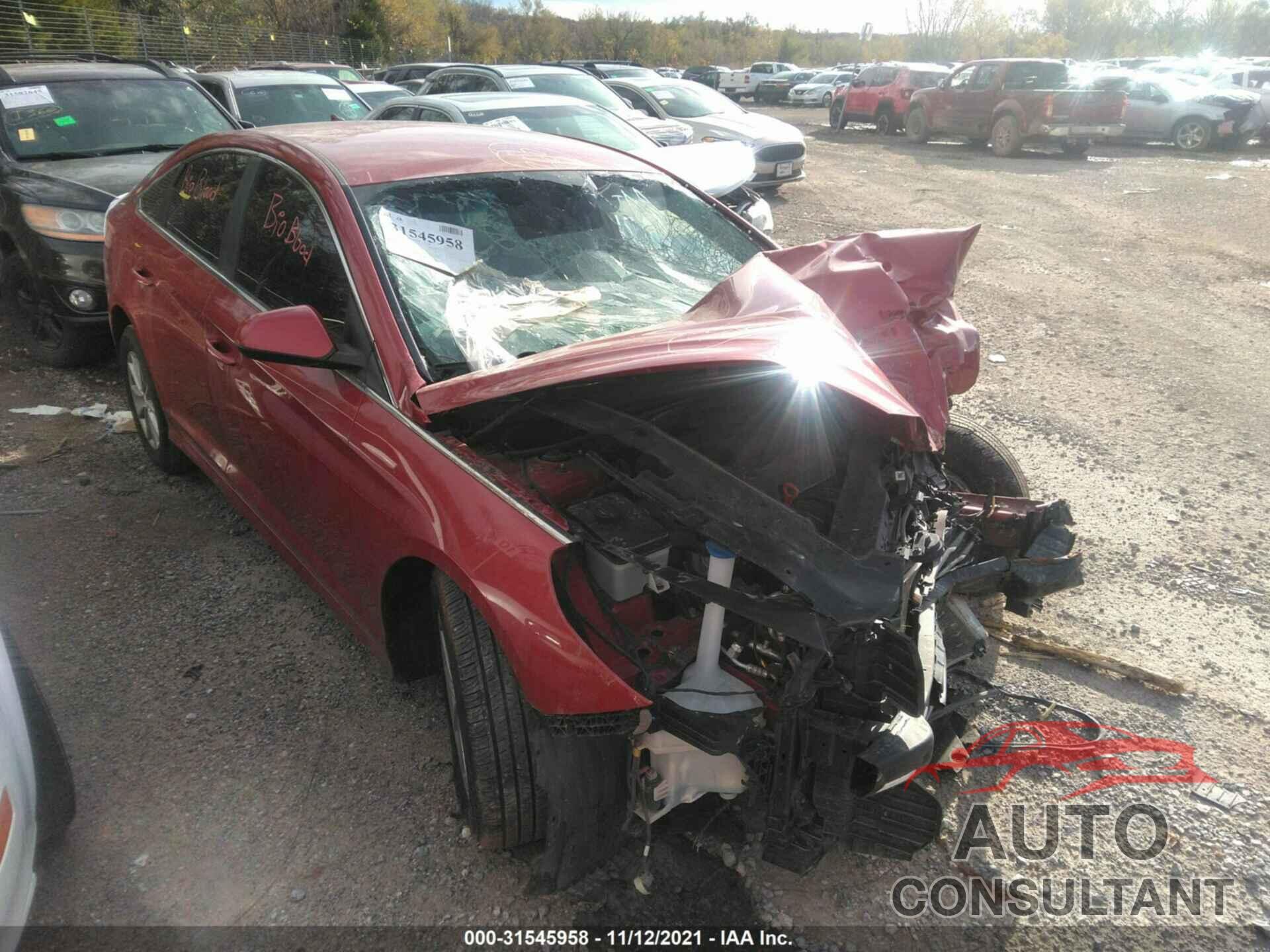 HYUNDAI SONATA 2018 - 5NPE24AF9JH623079