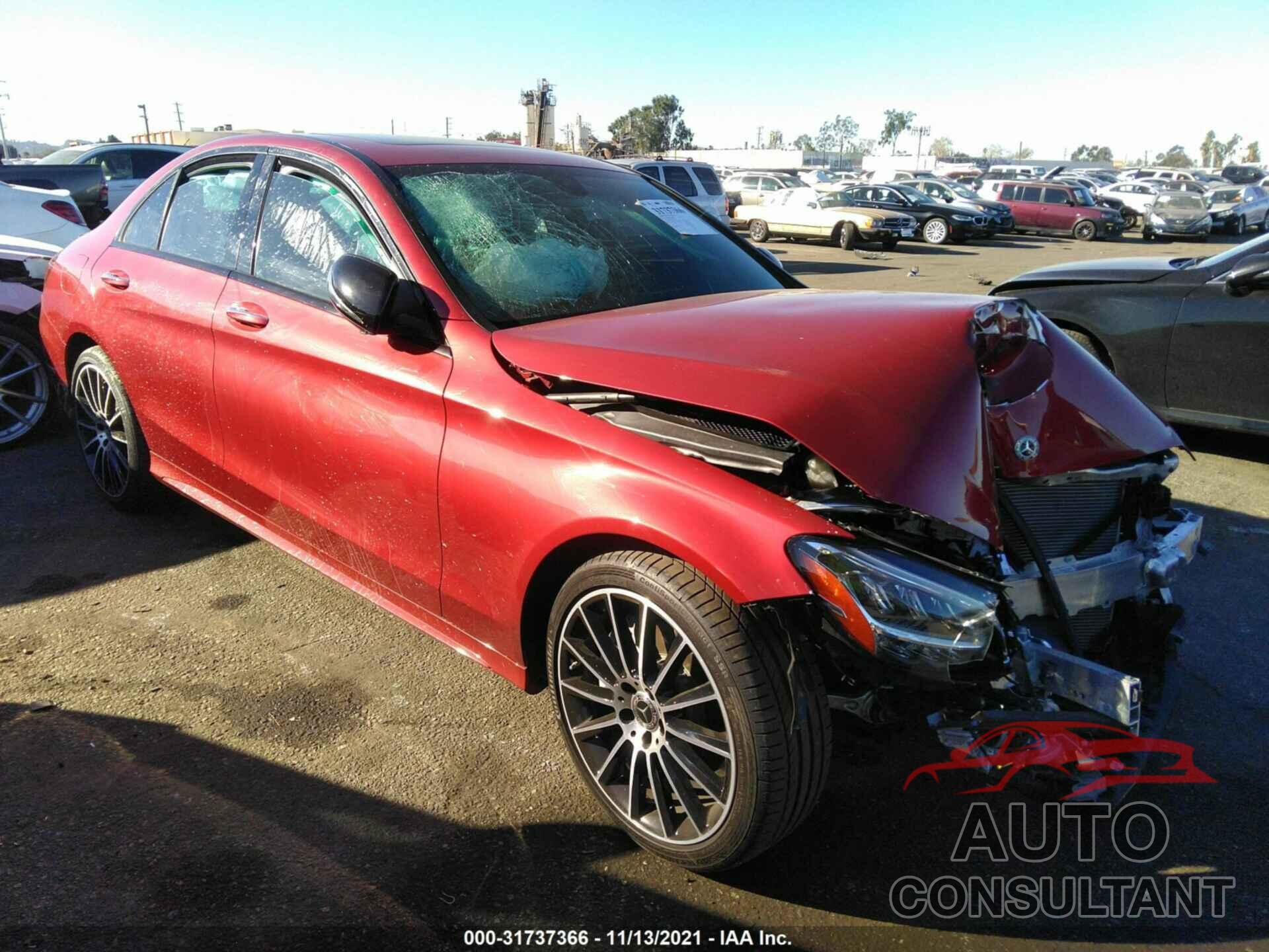 MERCEDES-BENZ C-CLASS 2021 - W1KWF8DB9MR625541