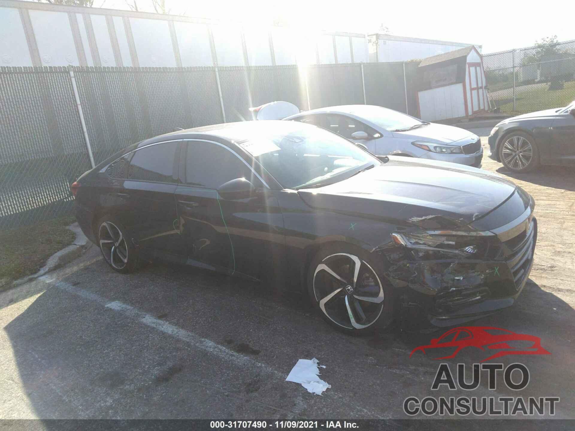 HONDA ACCORD SEDAN 2018 - 1HGCV1F38JA074883