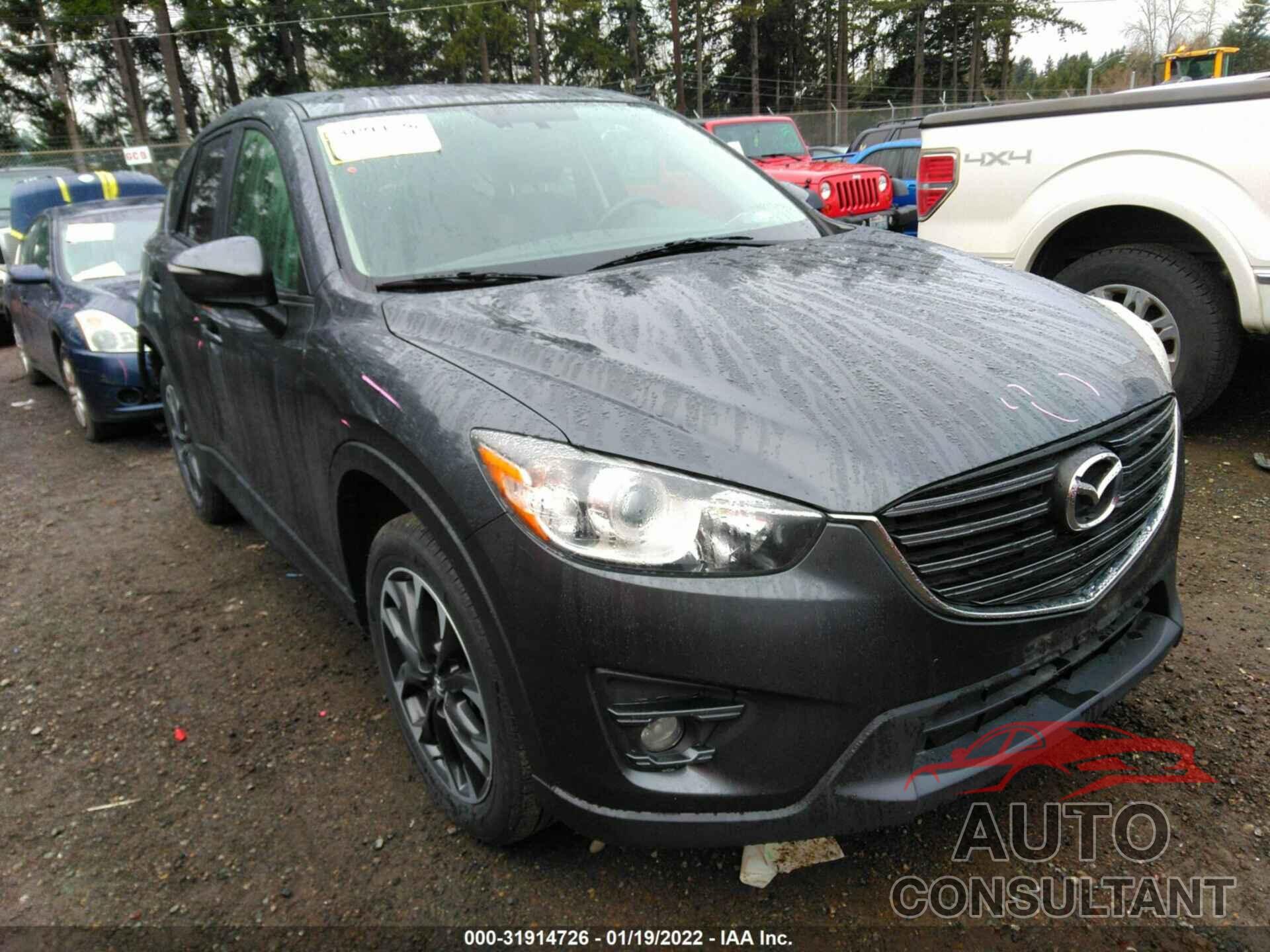 MAZDA CX-5 2016 - JM3KE4DYXG0833937