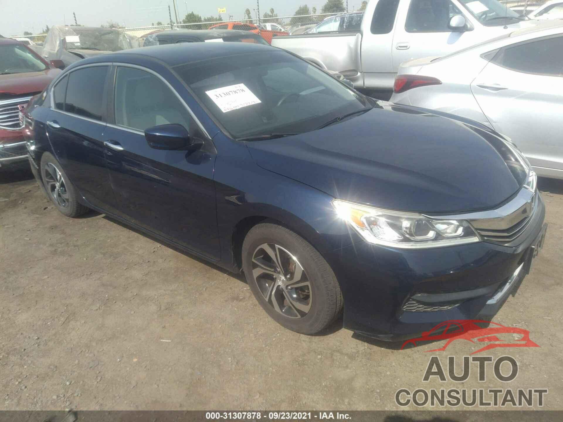 HONDA ACCORD SEDAN 2016 - 1HGCR2F38GA085126