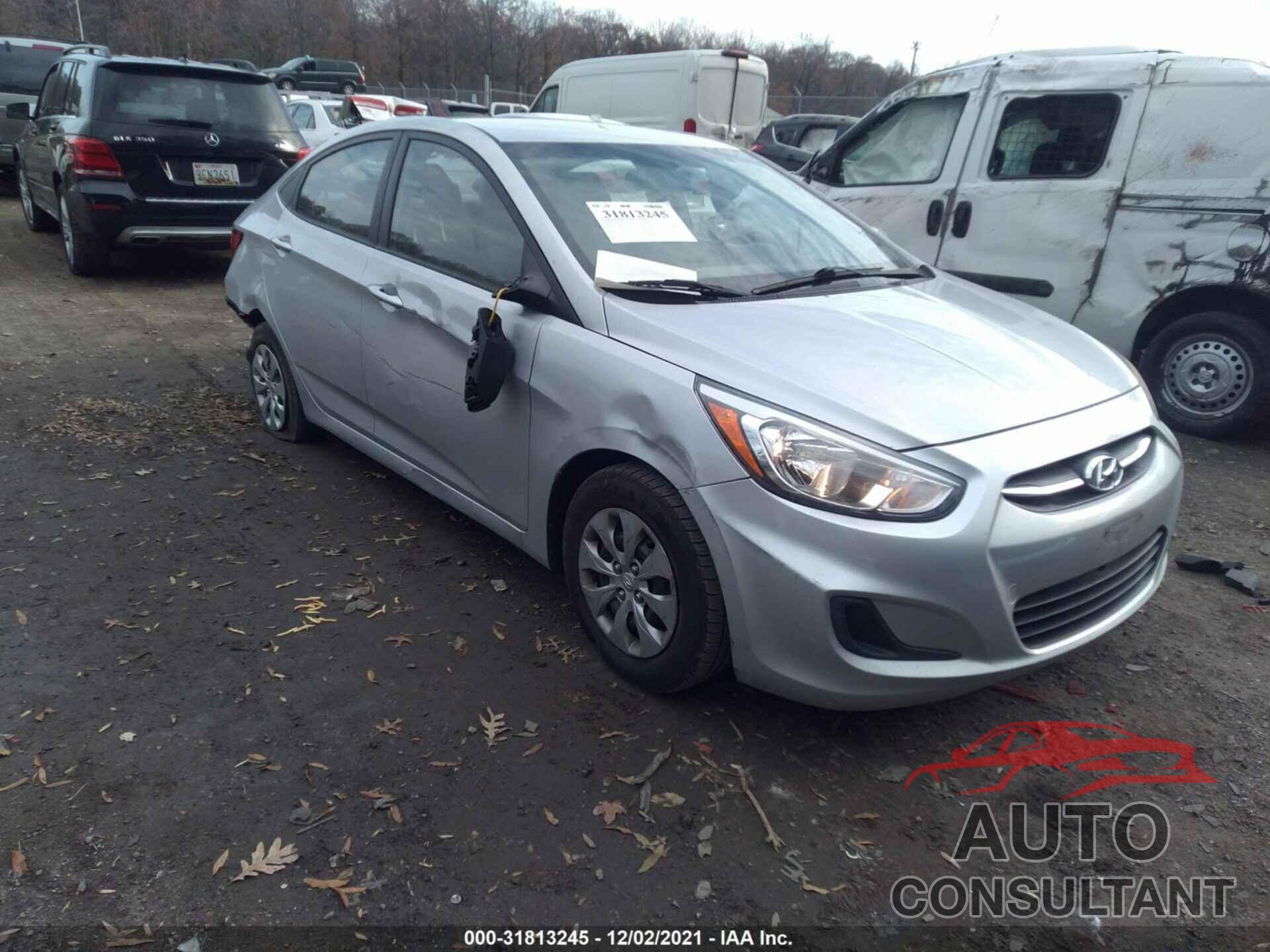 HYUNDAI ACCENT 2017 - KMHCT4AE7HU249580