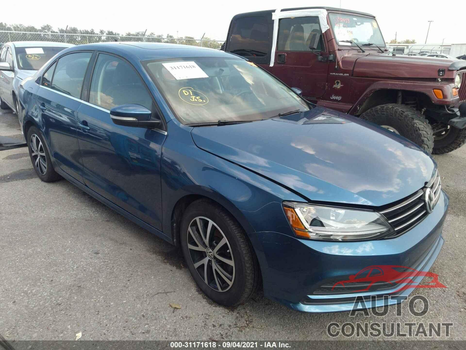 VOLKSWAGEN JETTA 2017 - 3VWDB7AJ9HM257725