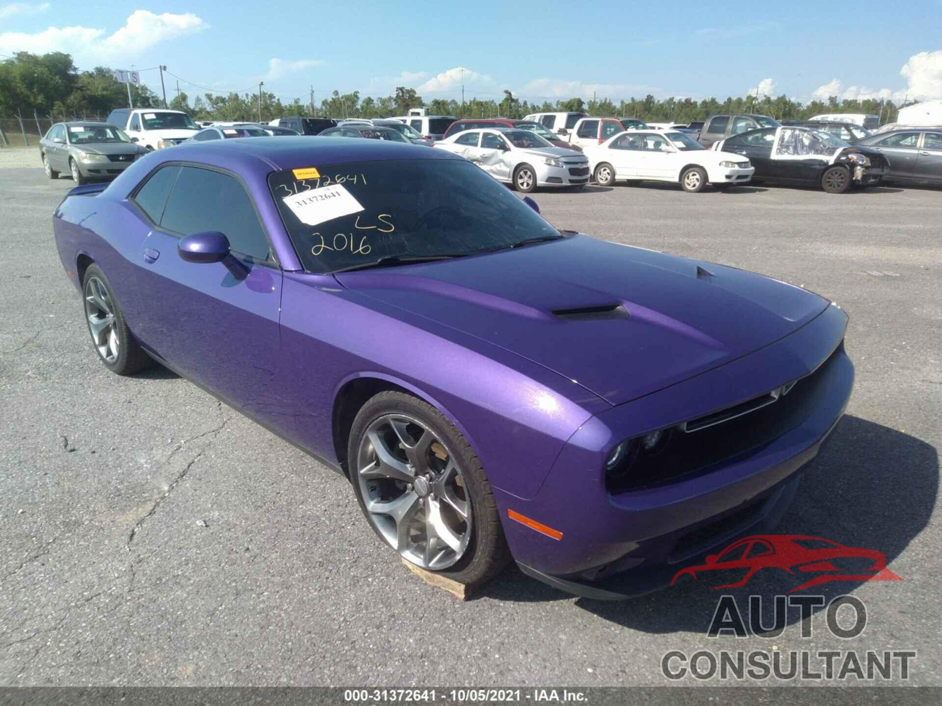 DODGE CHALLENGER 2016 - 2C3CDZAG6GH177910