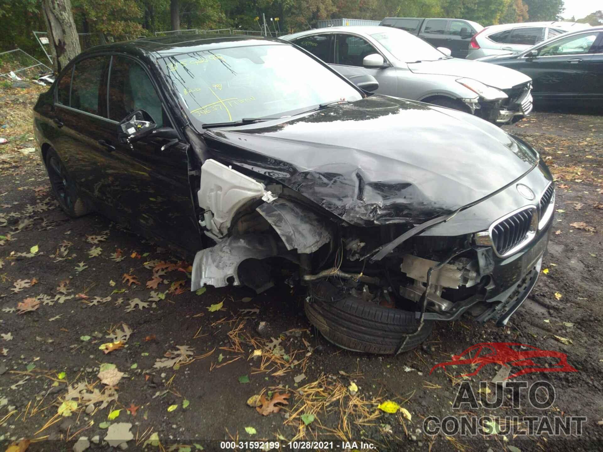 BMW 3 SERIES 2017 - WBA8B9G56HNU51366