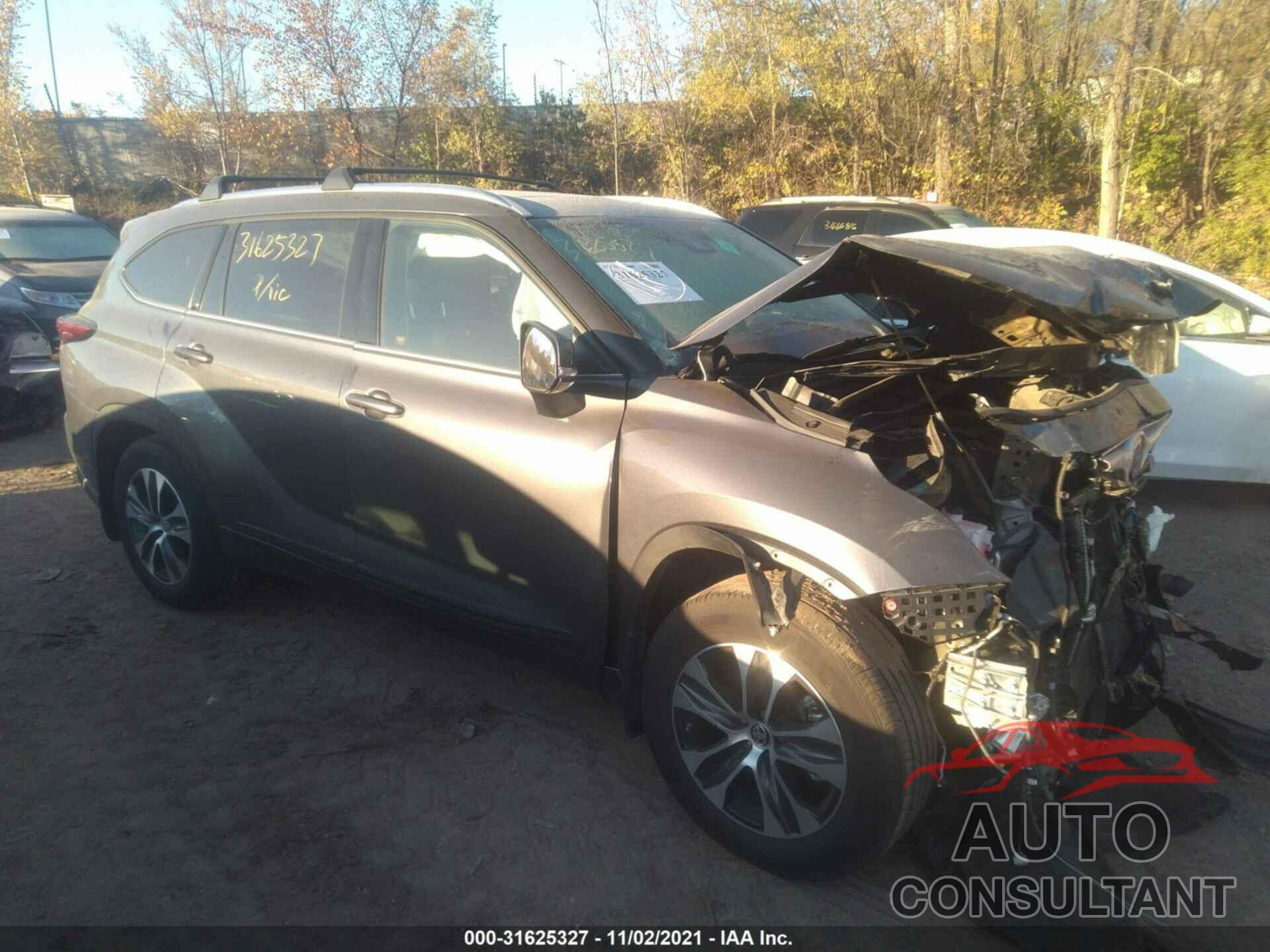 TOYOTA HIGHLANDER 2020 - 5TDGZRBH1LS518812