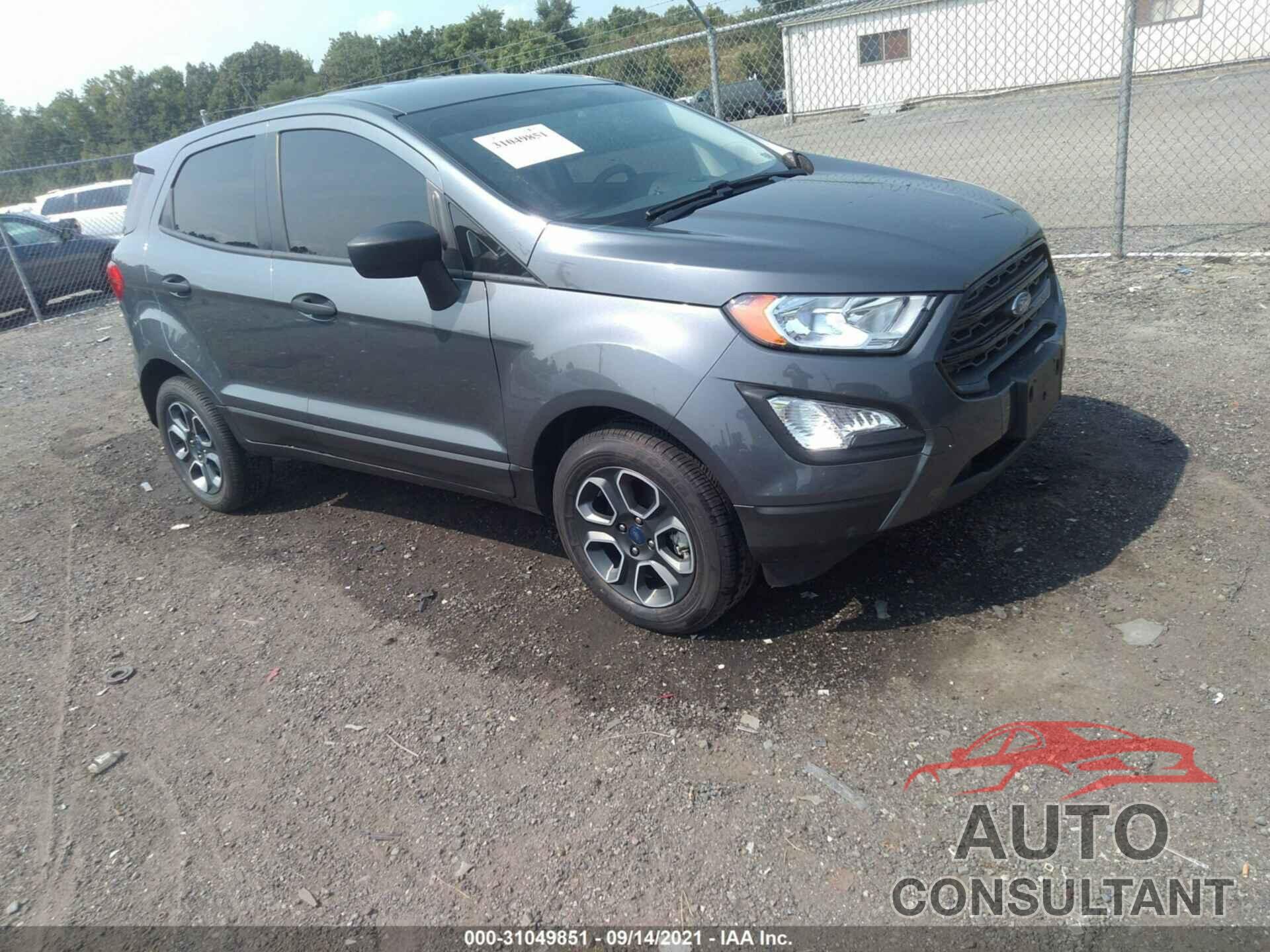 FORD ECOSPORT 2020 - MAJ3S2FE1LC392291