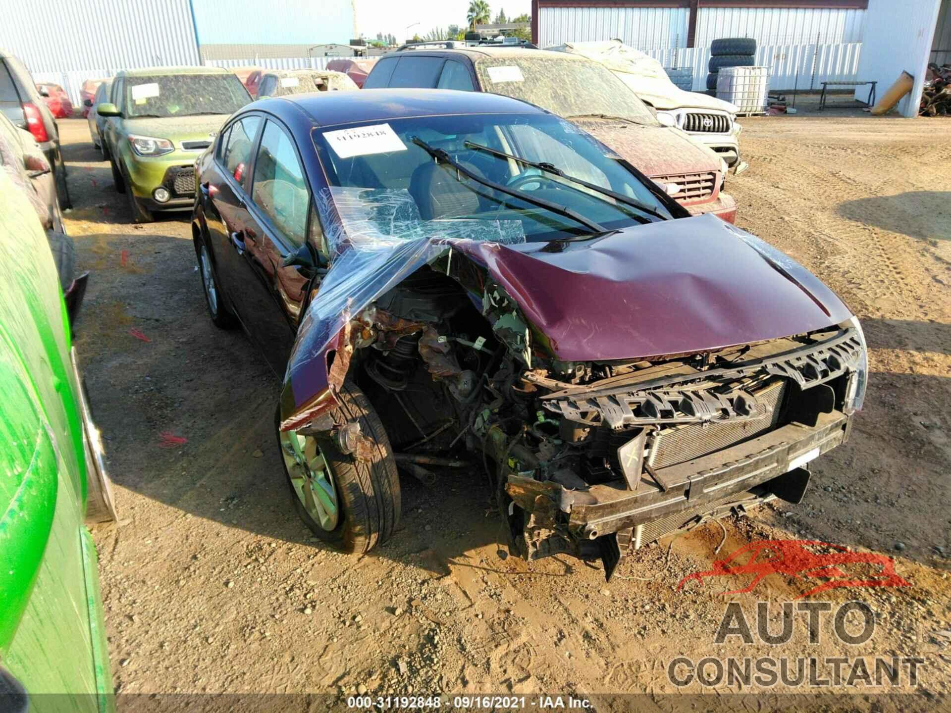 KIA FORTE 2017 - 3KPFL4A74HE065036
