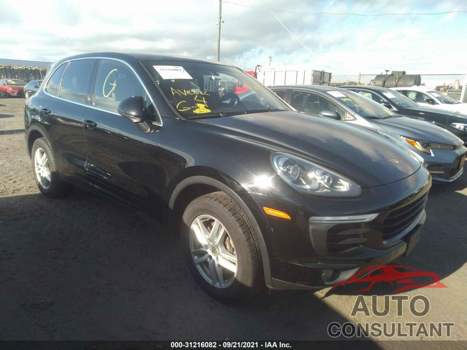 PORSCHE CAYENNE 2016 - WP1AA2A25GLA11550