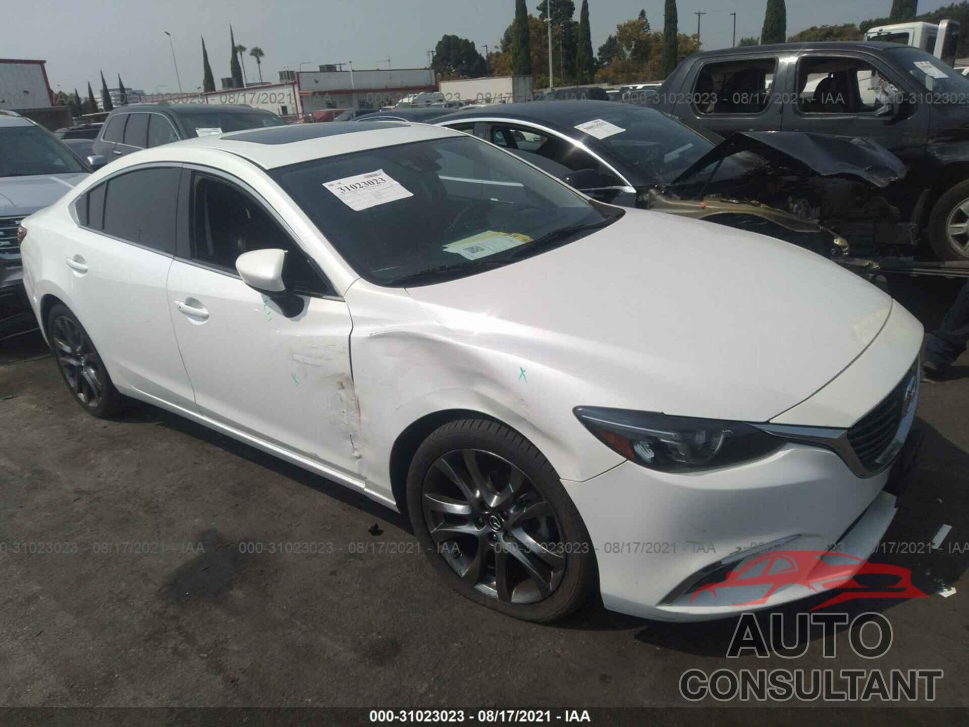 MAZDA MAZDA6 2016 - JM1GJ1W5XG1481867