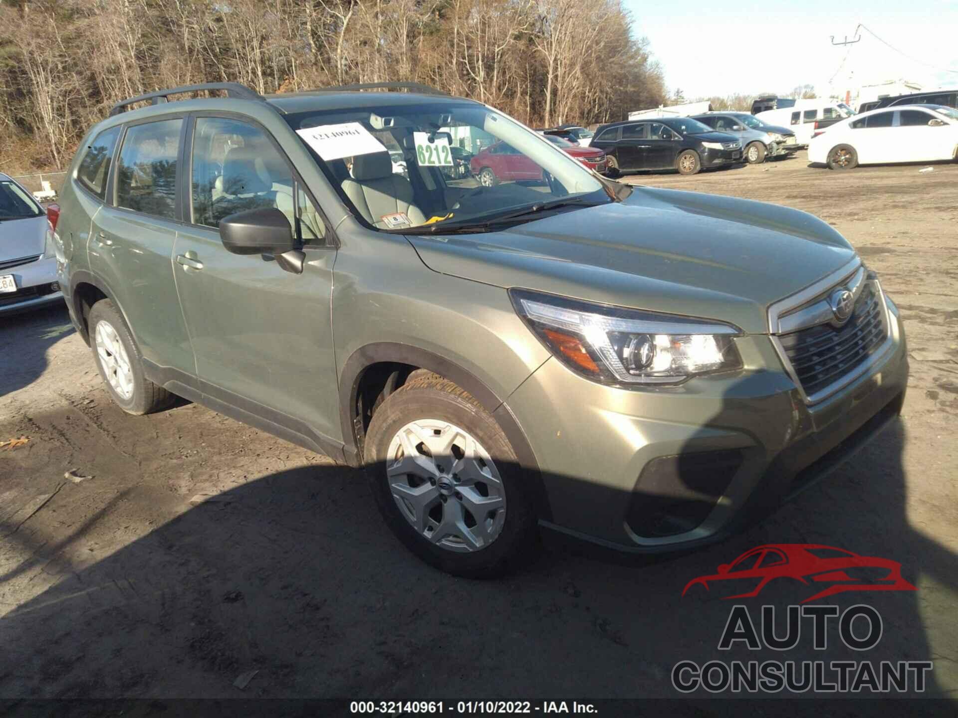 SUBARU FORESTER 2019 - JF2SKACC0KH411077
